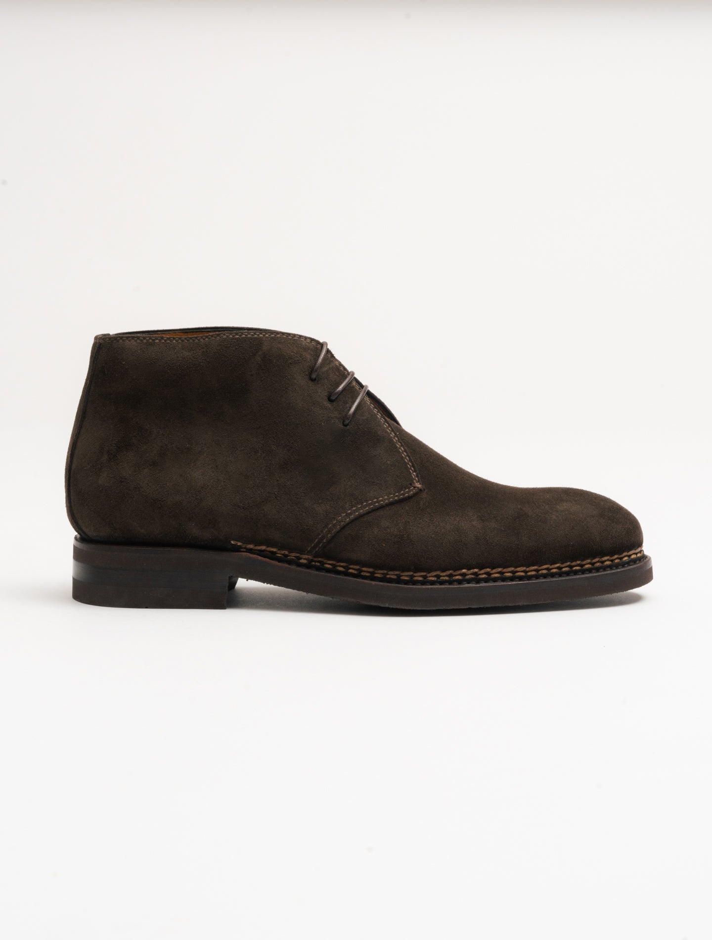 Chukka Suede Boot Dark Brown Bontoni Boots 42