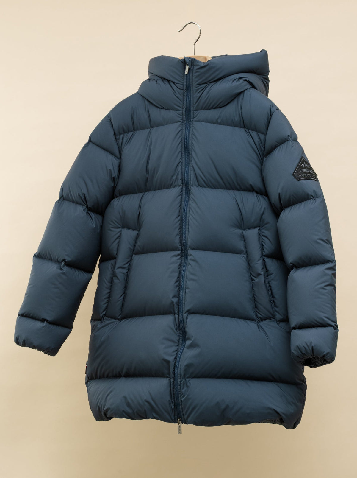 Colibri Mid-length Down Jacket Dark Slate Pyrenex Outerwear FR 36