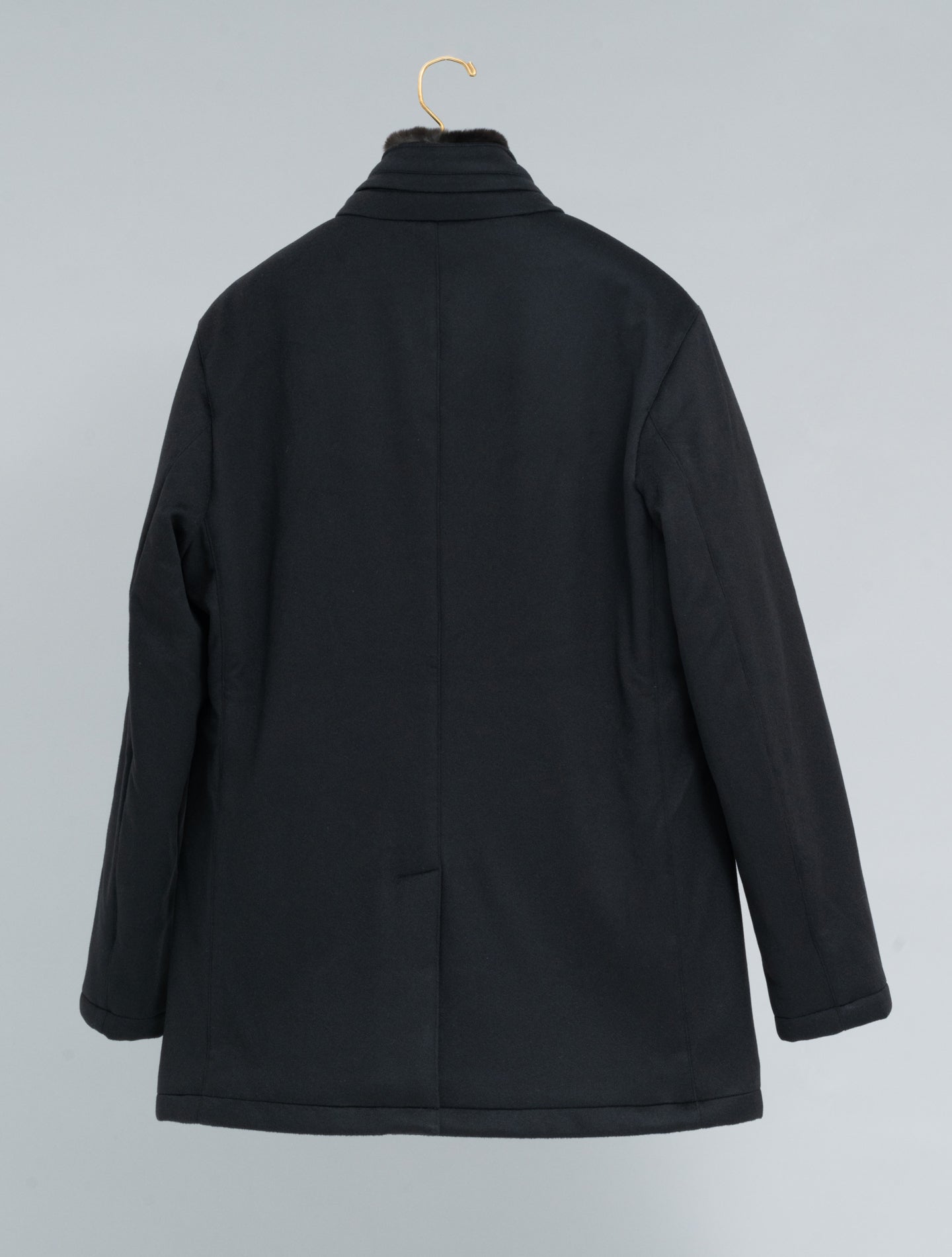 Connor Loro Piana Strom System Cashmere Jacket Coffee Manto Outerwear 48