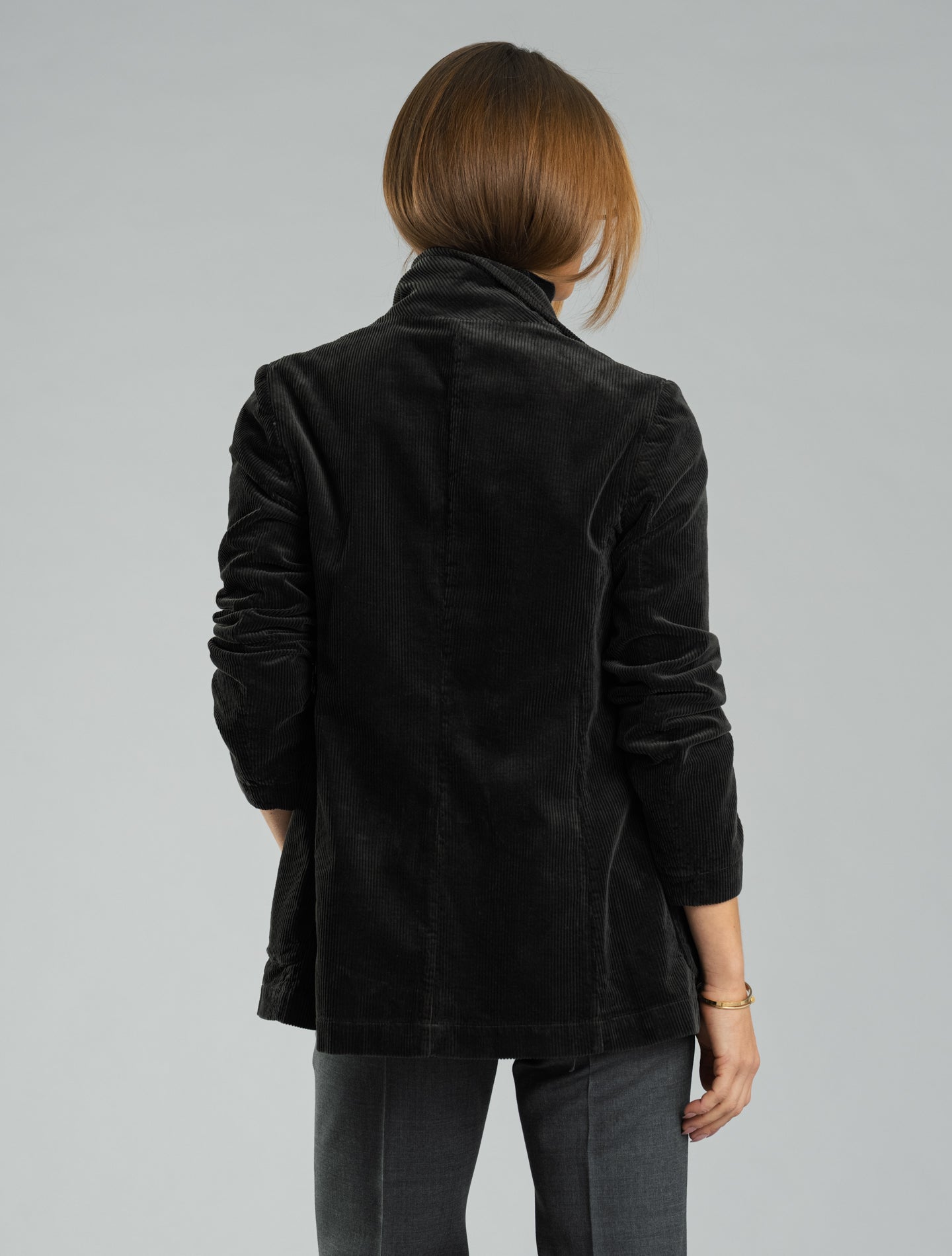 Corduroy Jacket Brown Aspesi Jackets IT 38