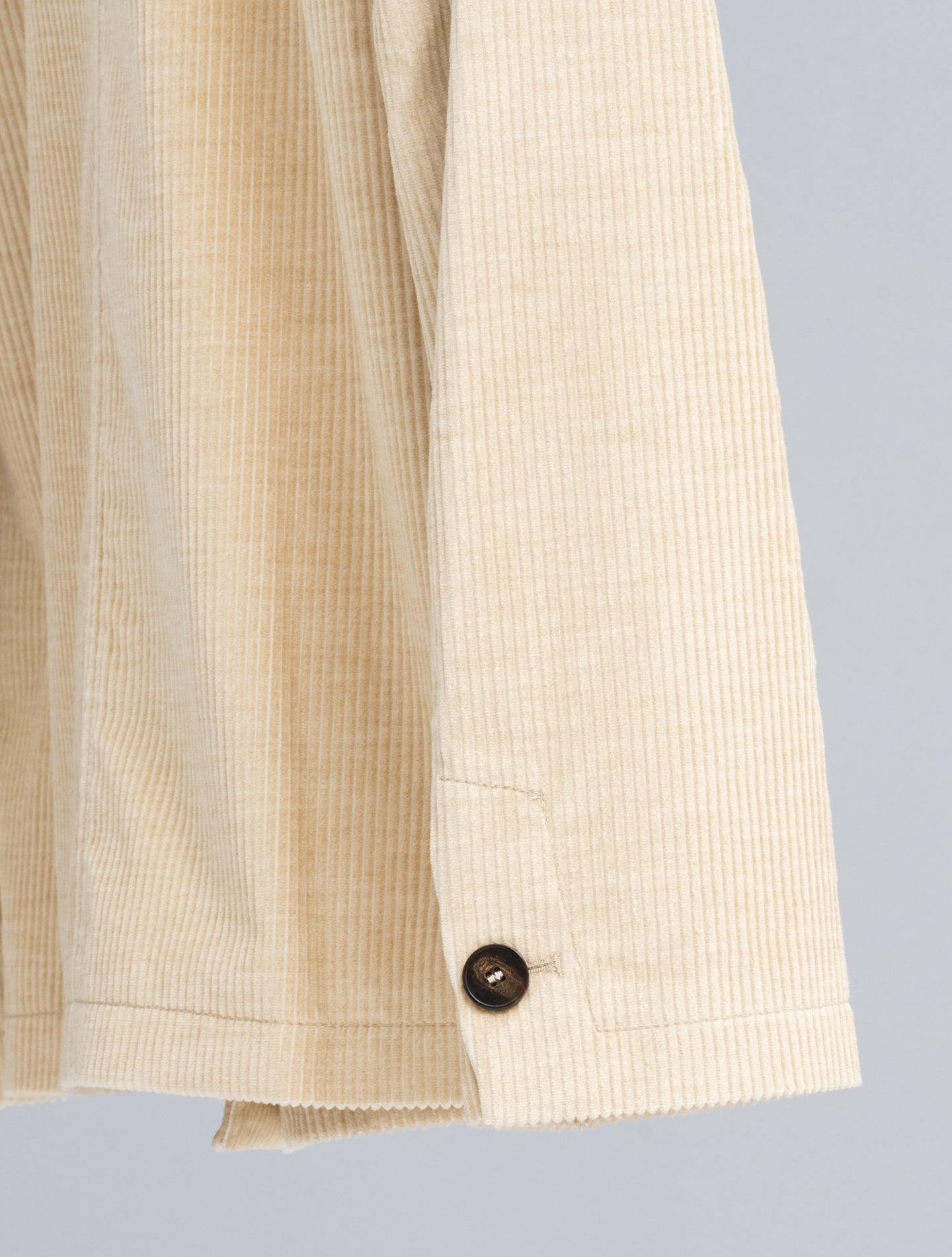 Corduroy Jacket Sand Slowear Overshirts IT 38