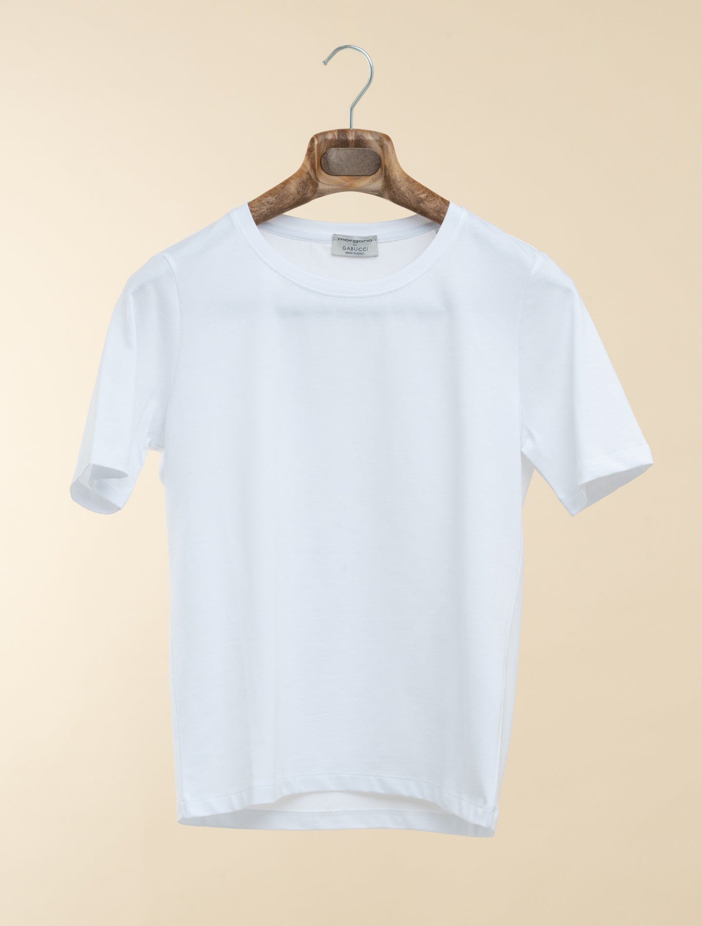Cotton T-shirt White Morgano T-shirts IT 40
