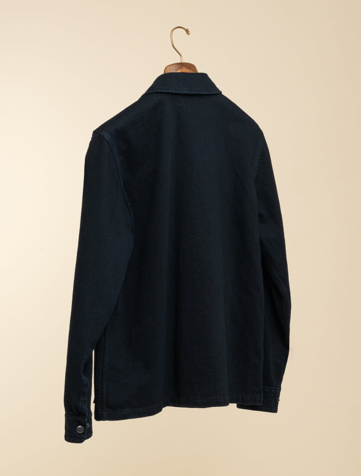 Court Denim Jacket Shirt Dark Aspesi Outerwear S