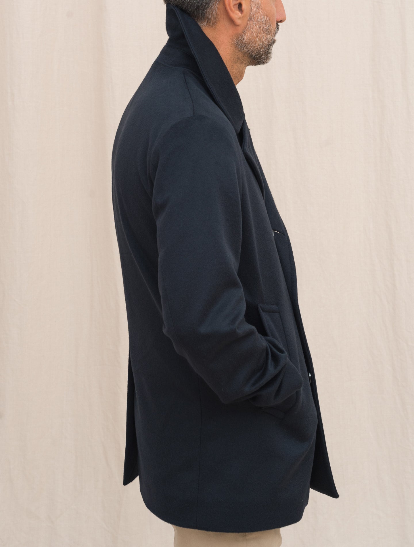 Dalton Wool Peacoat Navy Mackintosh Outerwear 36/S