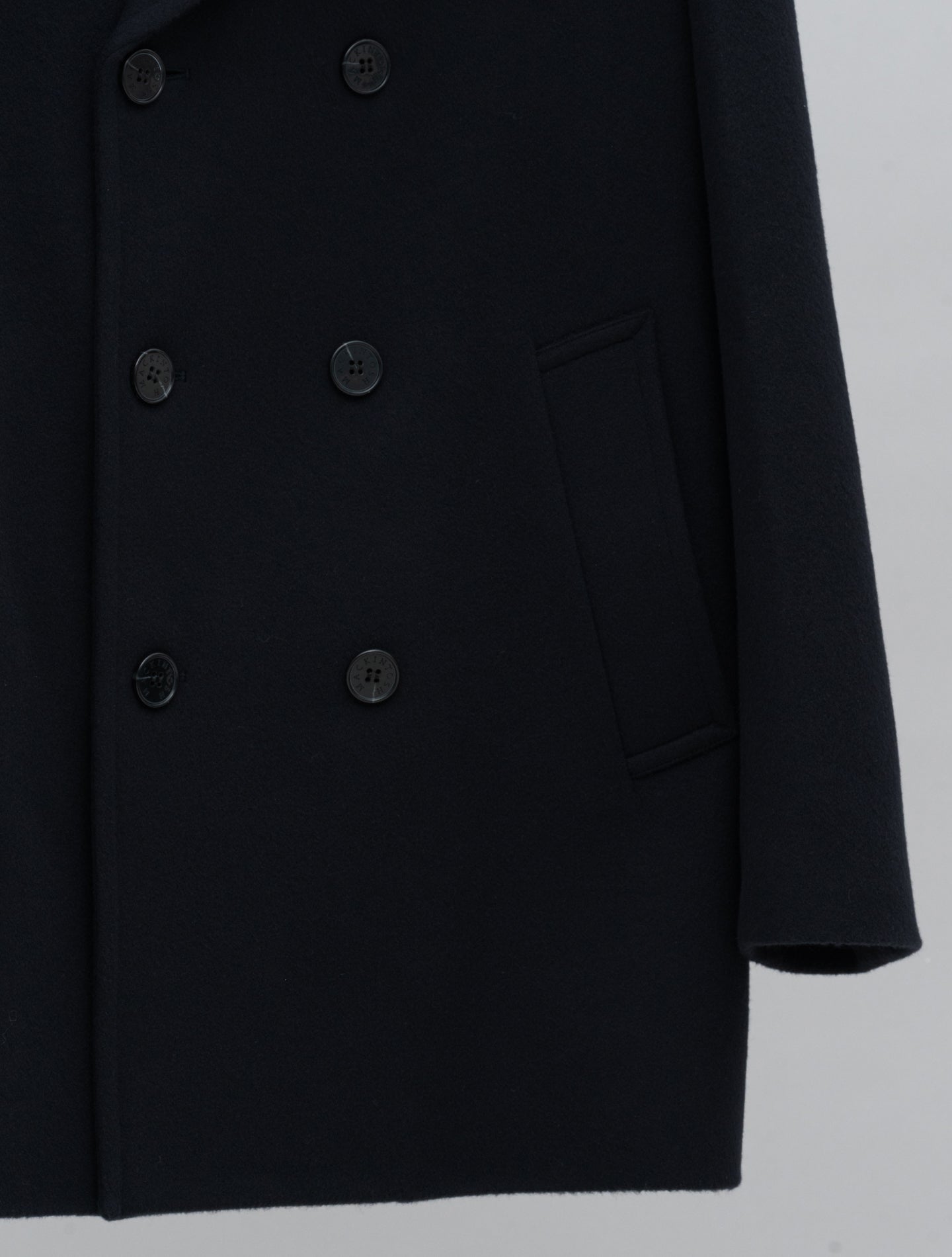 Dalton Wool Peacoat Navy Mackintosh Outerwear 36/S