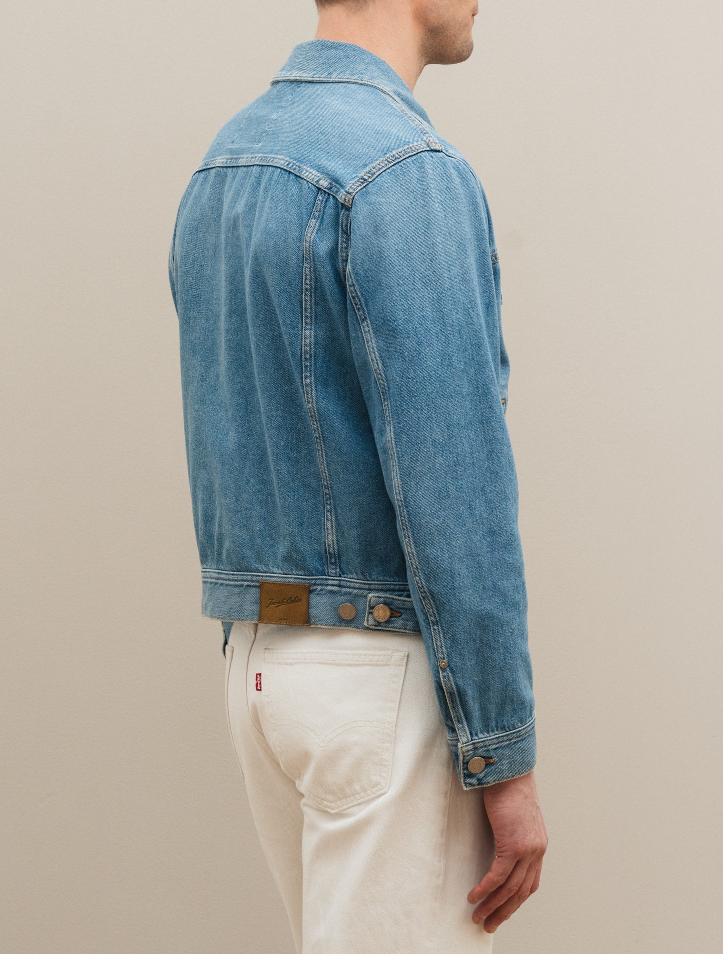 Denim Jacket Washed Jacob Cohën Outerwear 48