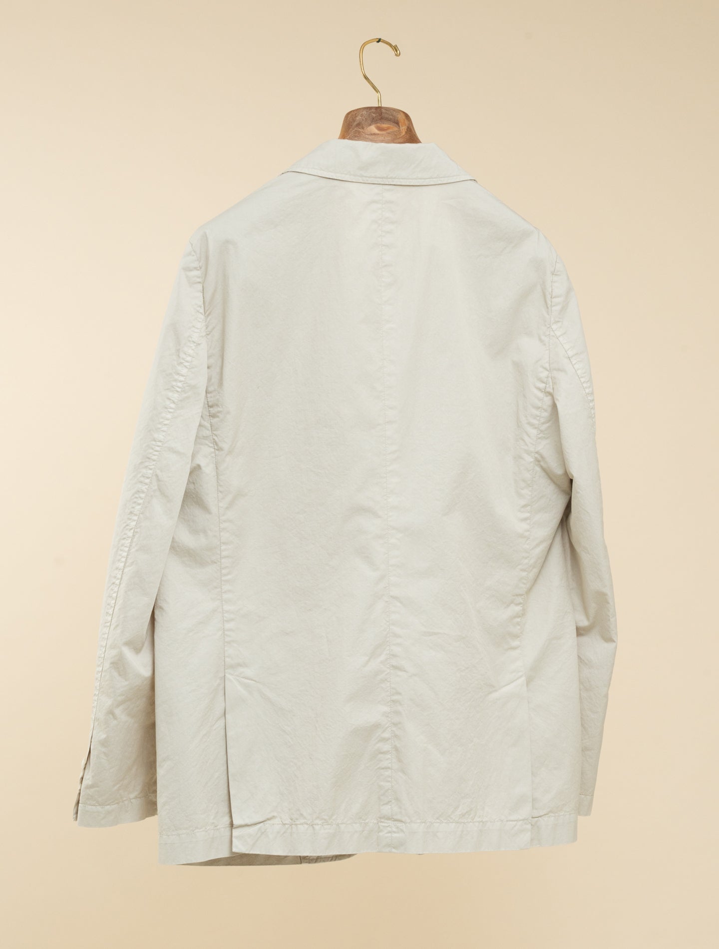 Dillon Garment - dyed Cotton Jacket Stone Aspesi Jackets 48