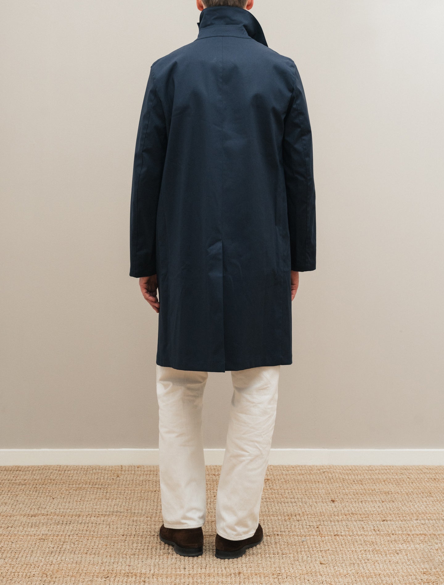 Dunkeld Raintec Coat Navy Mackintosh Outerwear 38/M