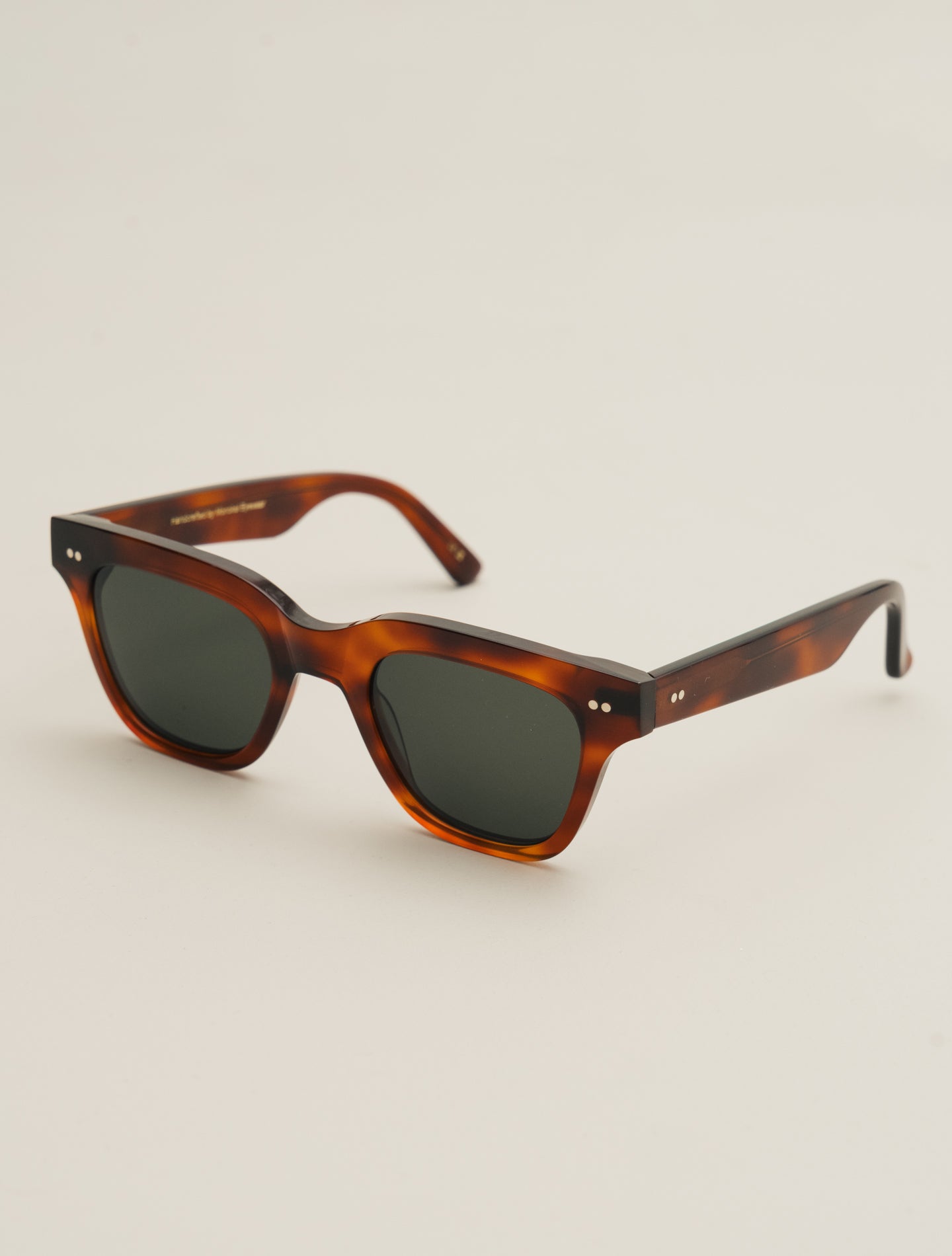 Ellis Sunglasses Amber Green Lens Monokel Eyewear Sunglasses One Size