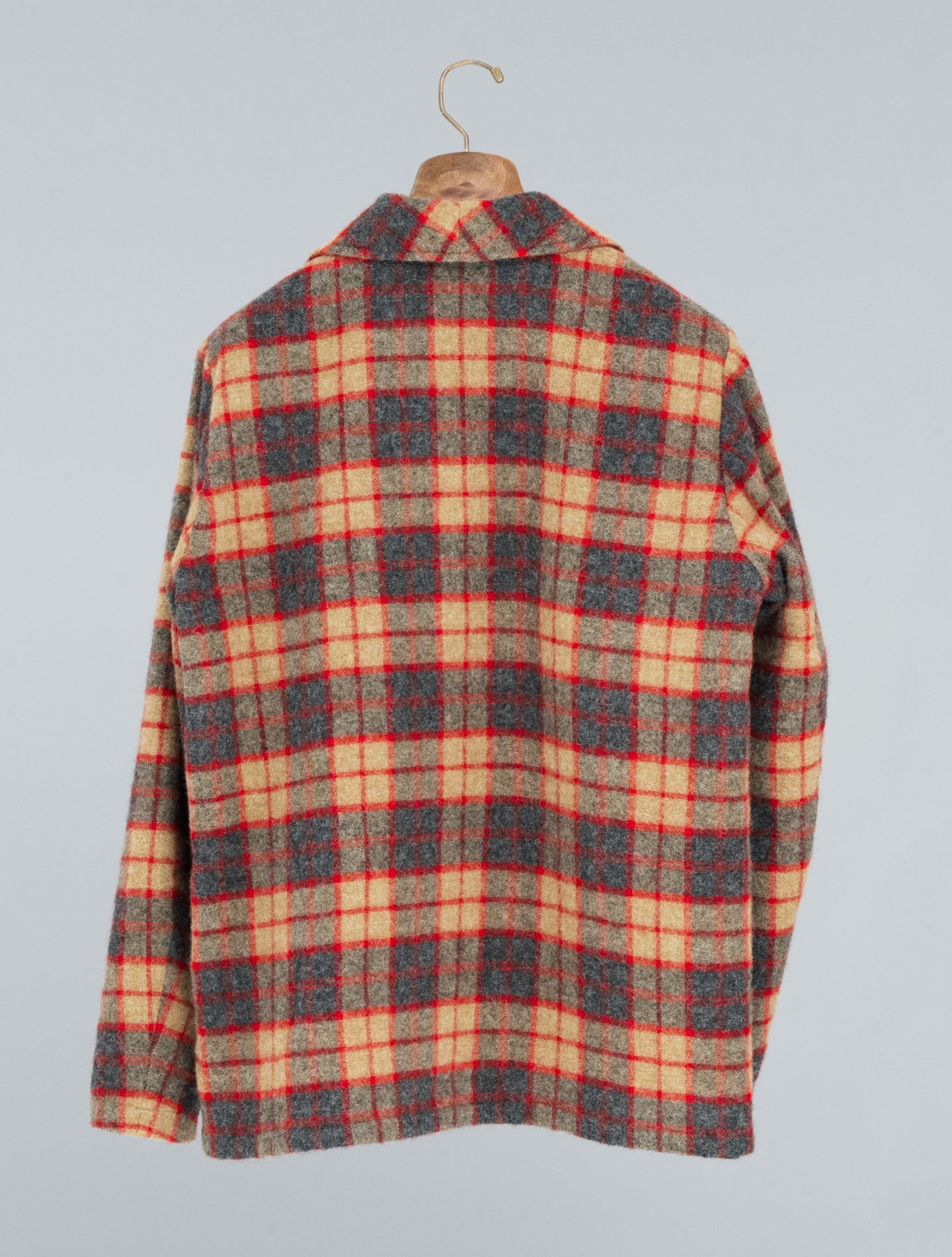 Fandango Wint Shetland Wool Shirt - Jacket Rosso Aspesi Outerwear S