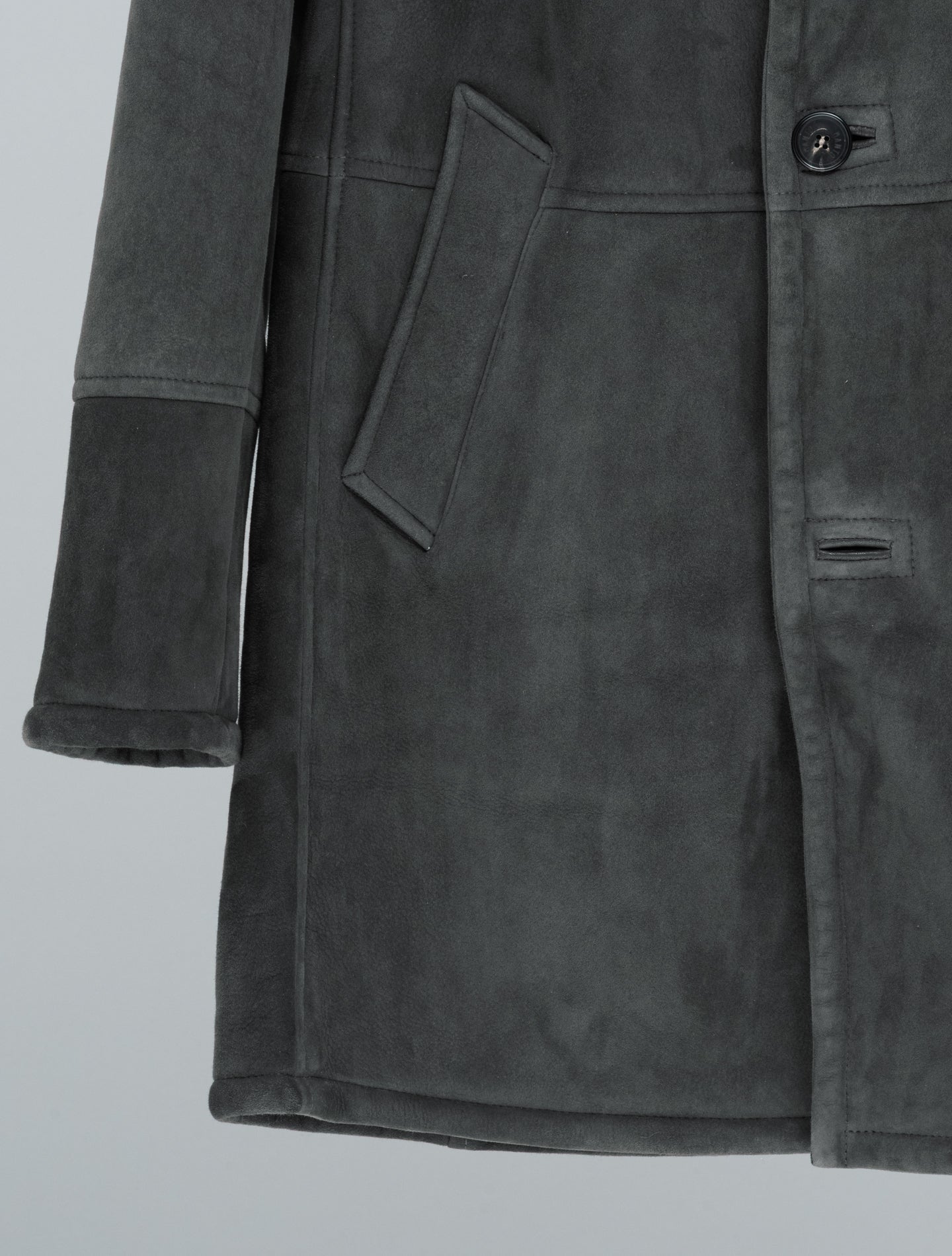 Fane Shearling Coat Manto Outerwear 50