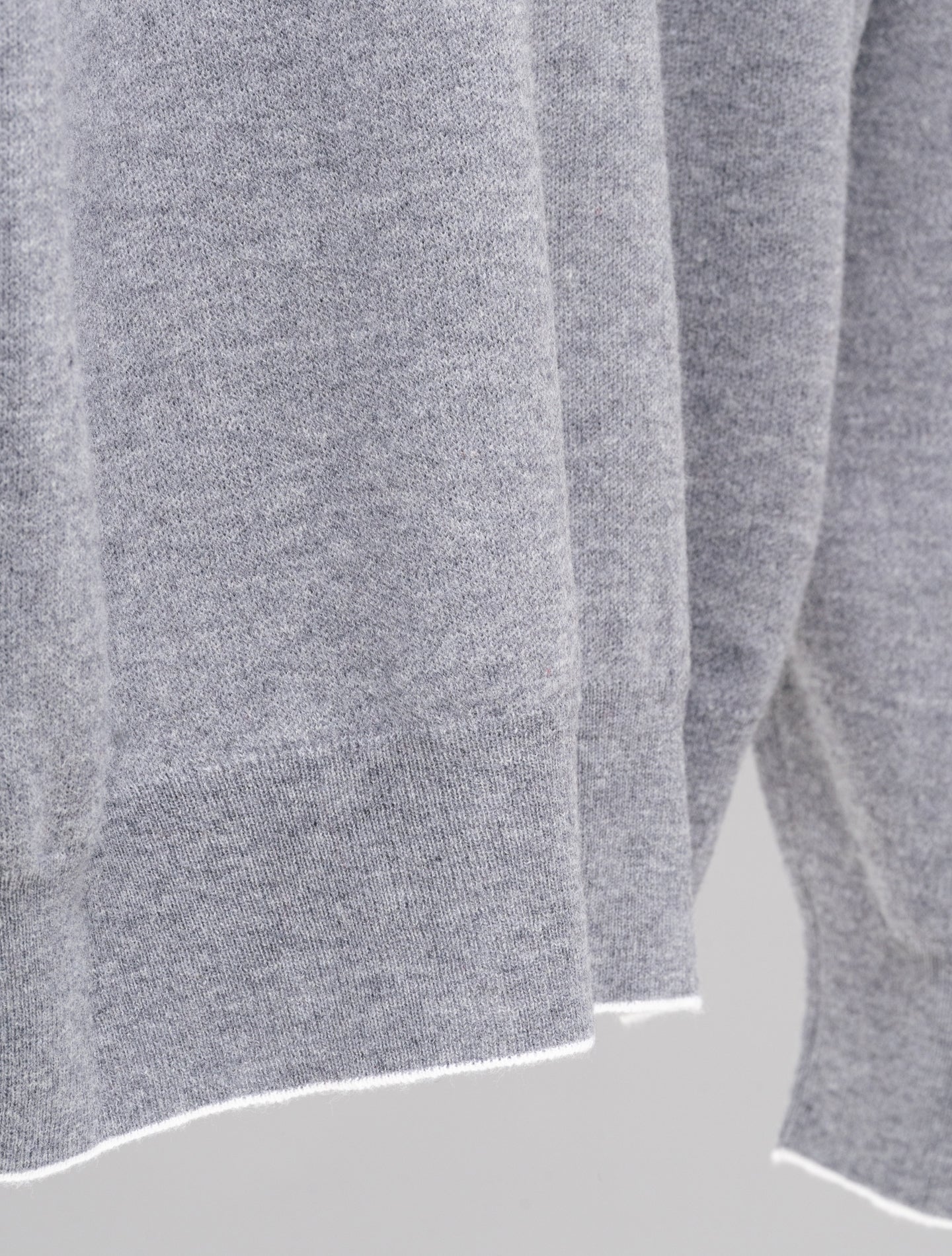Flair Wool Cosy Fit Sweater Grey Gabucci Knitwear 48
