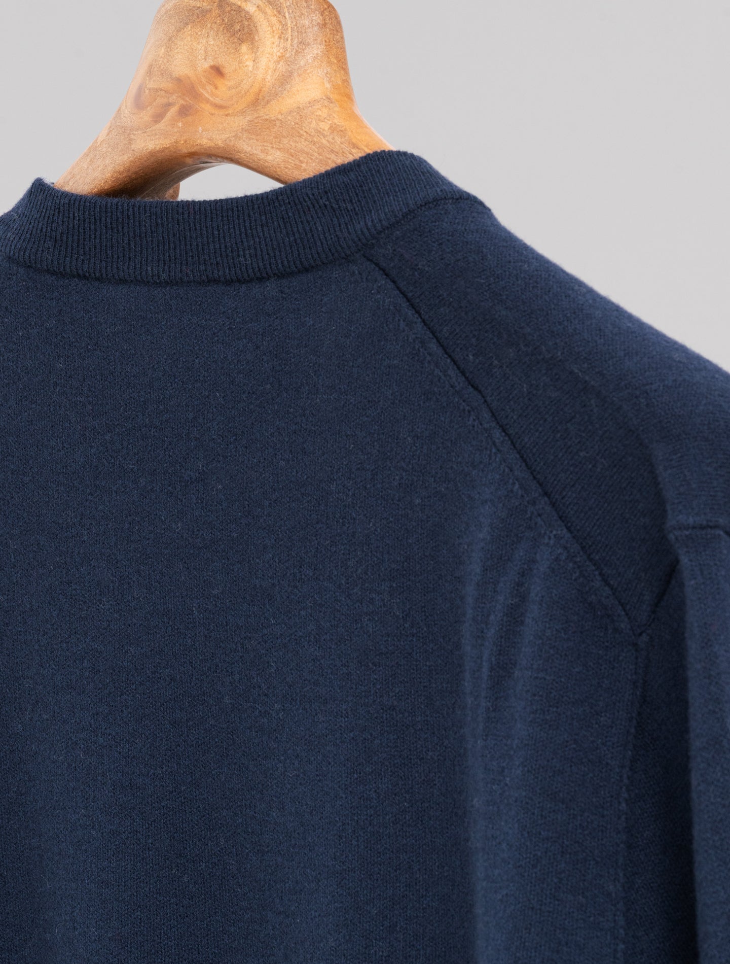 Flair Wool Cosy Fit Sweater Navy Gabucci Knitwear 48