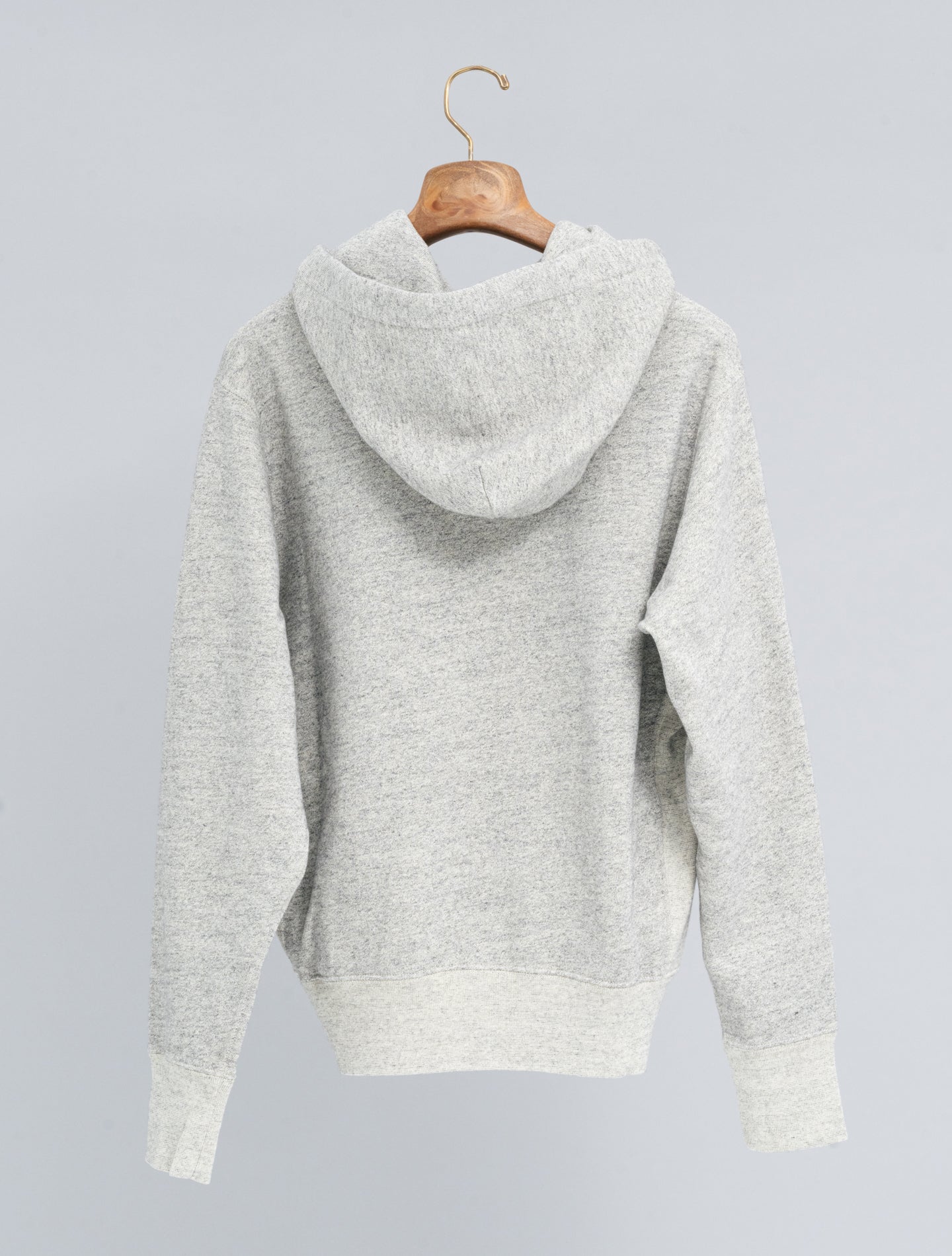 Fleece Hoodie Athletic Grey Heather RRL Knitwear S