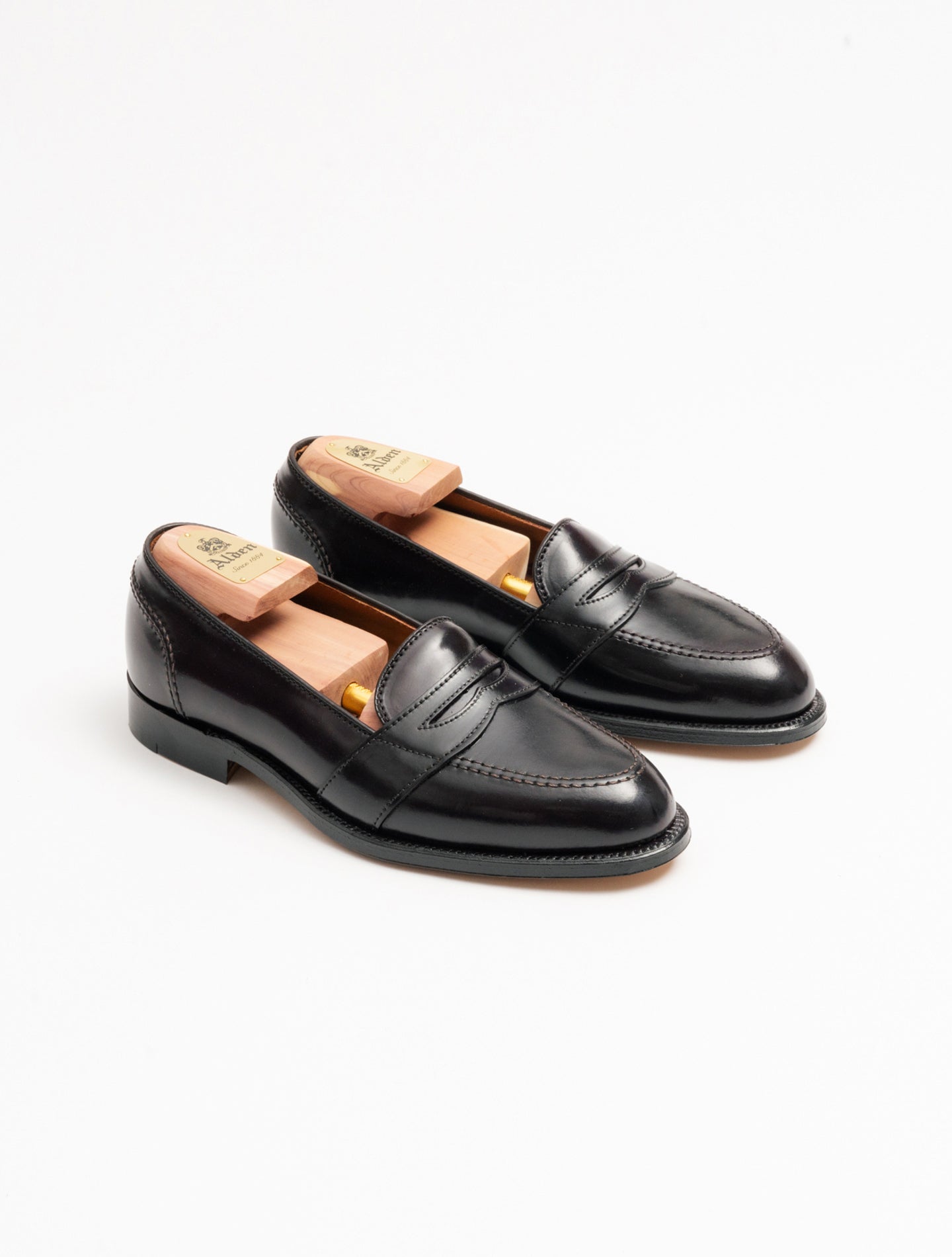 Full Strap Cordovan Loafer Col.8 Alden Loafers US 6,5