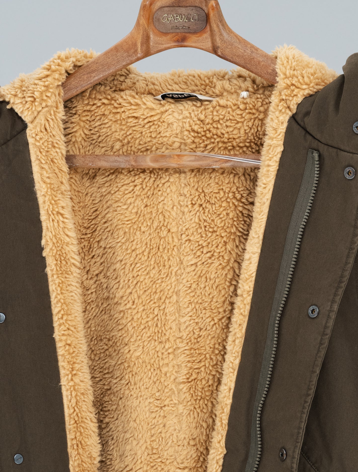 Fuller Teddy Lined Parka Military Aspesi Outerwear S