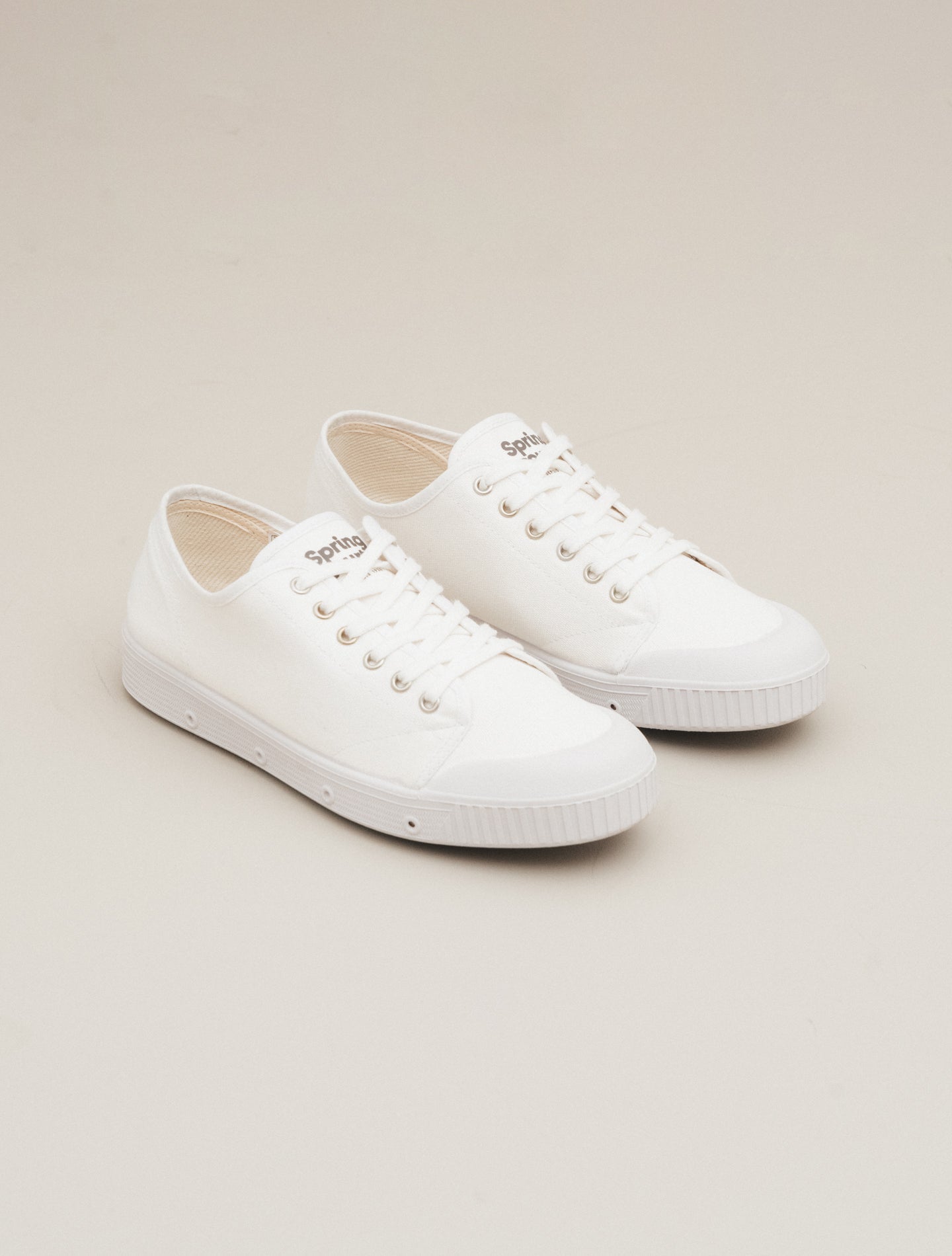 G2 Canvas Low Top Trainer White Spring Court Sneakers 40