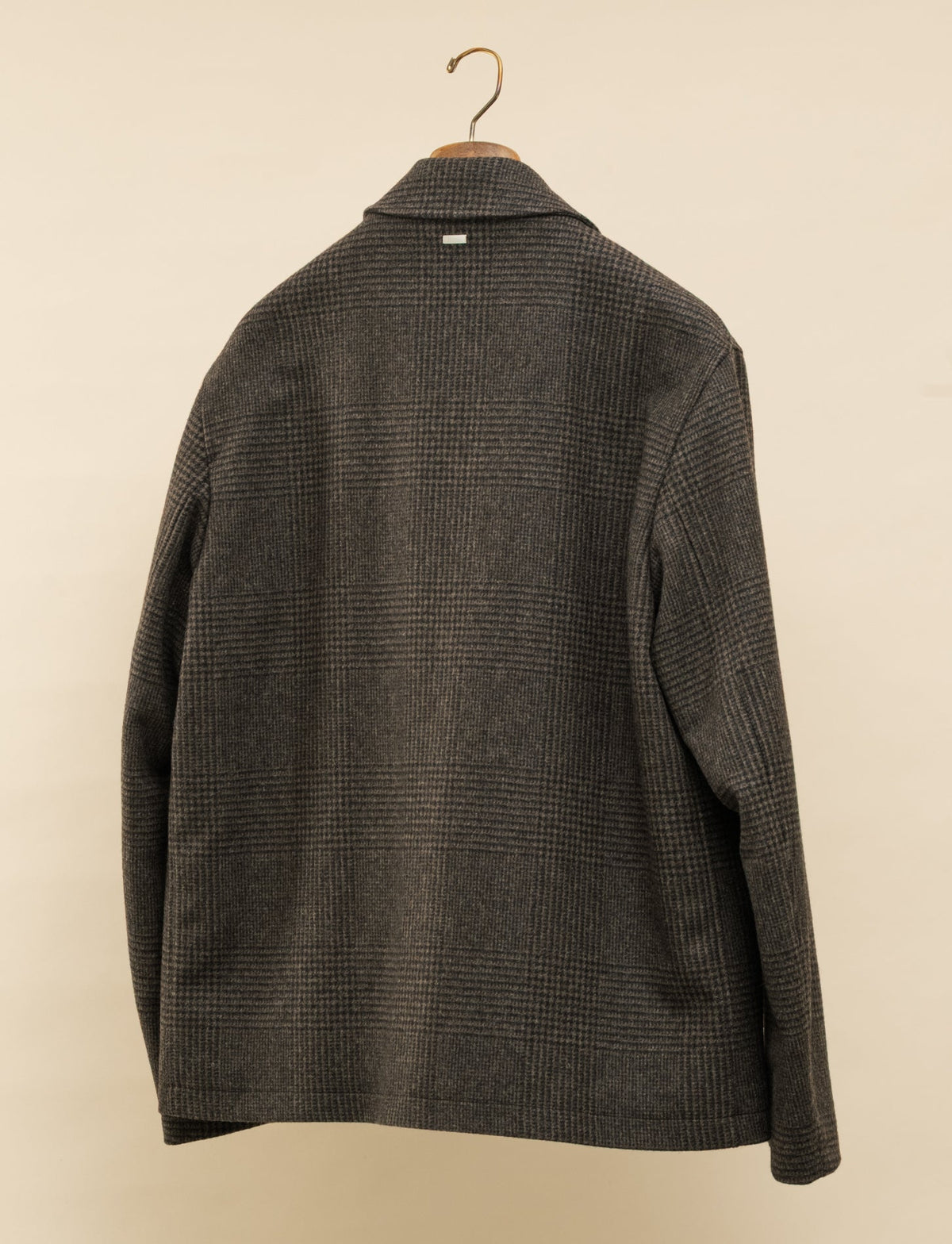 Glencheck Padded Jacket Brown Herno Outerwear 48