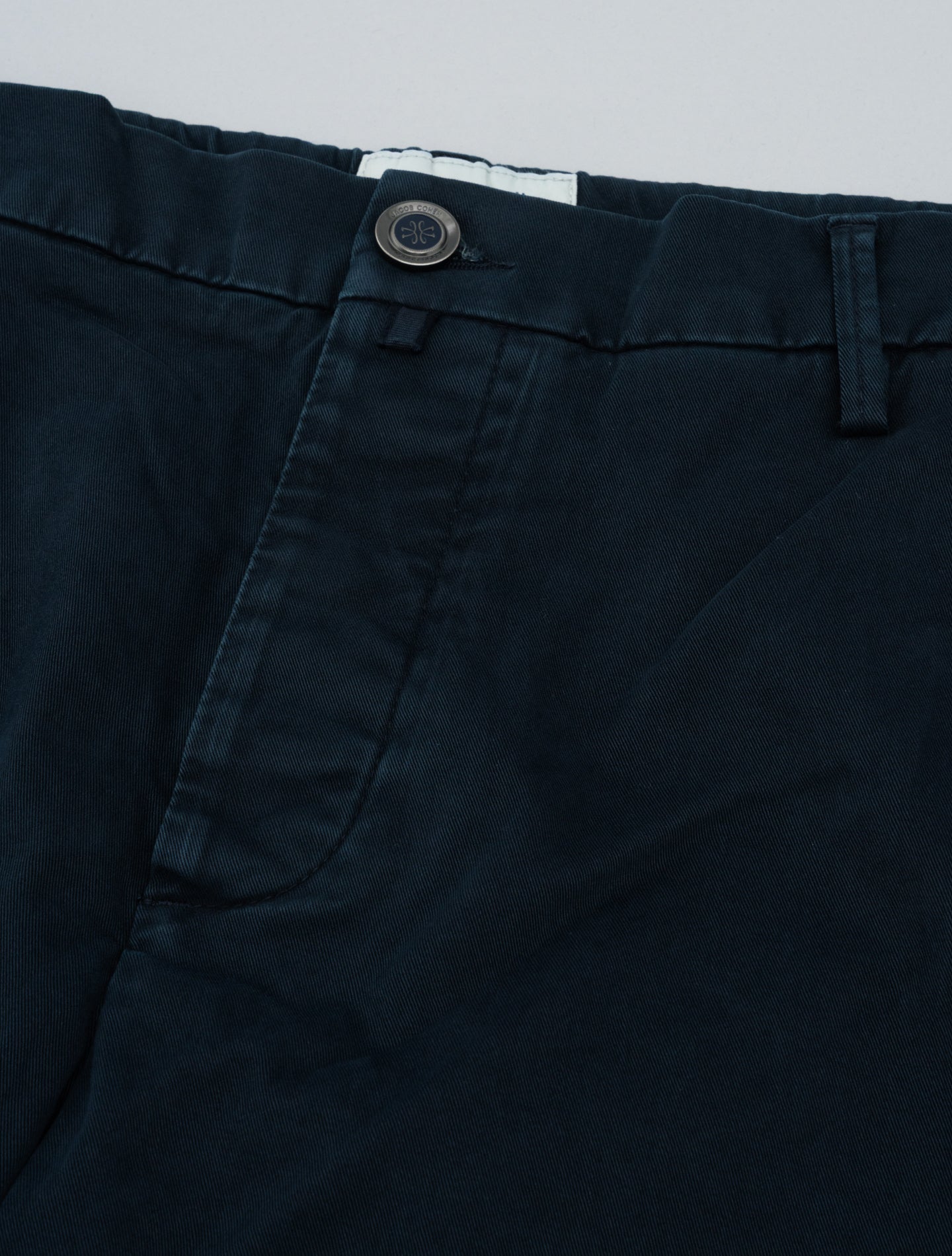 Gray Cotton Trousers Navy Jacob Cohën Trousers 31