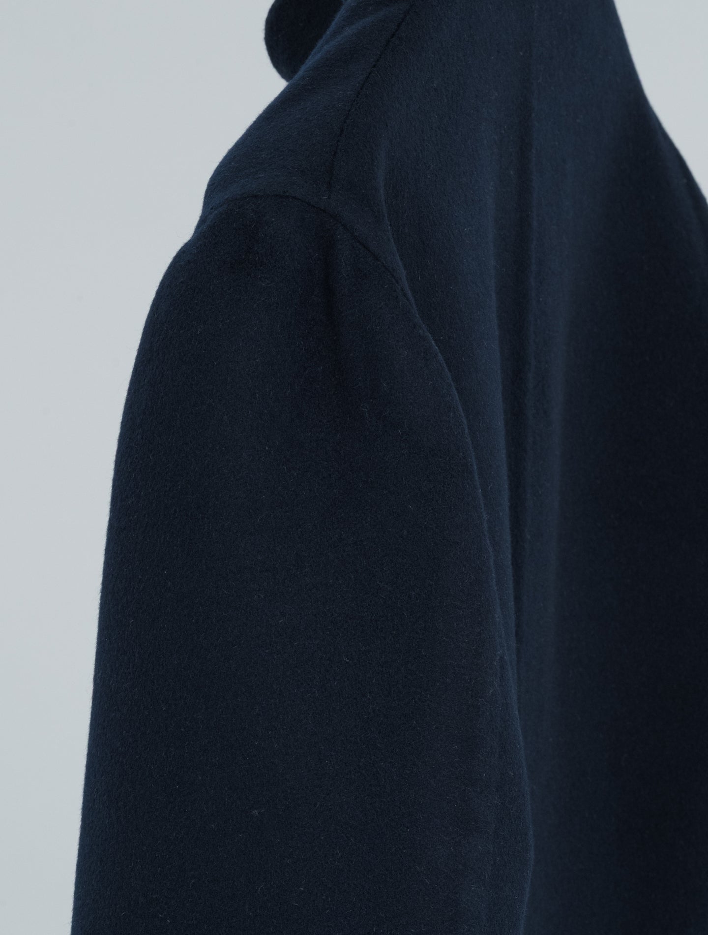 Handmade Double Cashmere Coat Navy Cesare Attolini Outerwear 48
