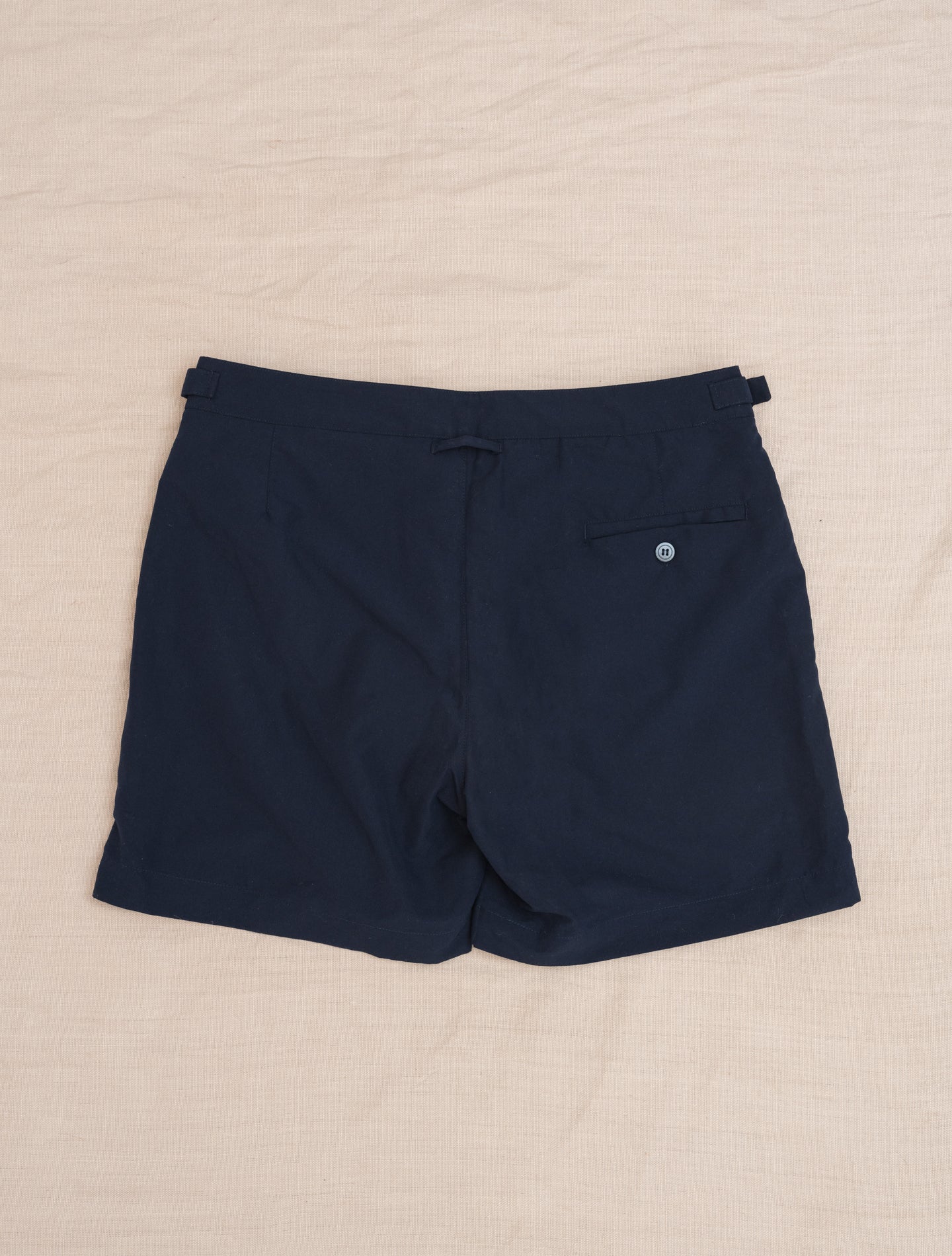 Handmade Tailored Swim trunk Navy The Resort Co Swimwear 30