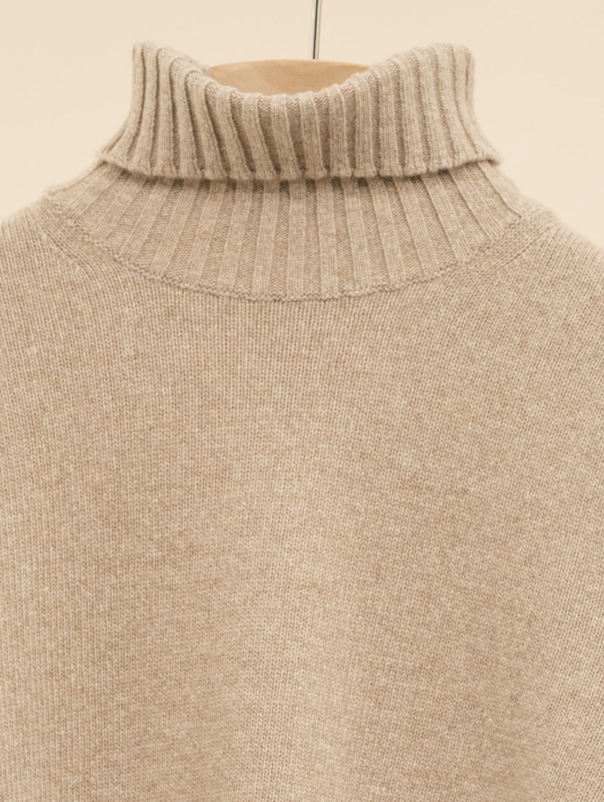 Heavy Knit Wool Cashmere Rollneck Bambu Morgano Knitwear IT 40