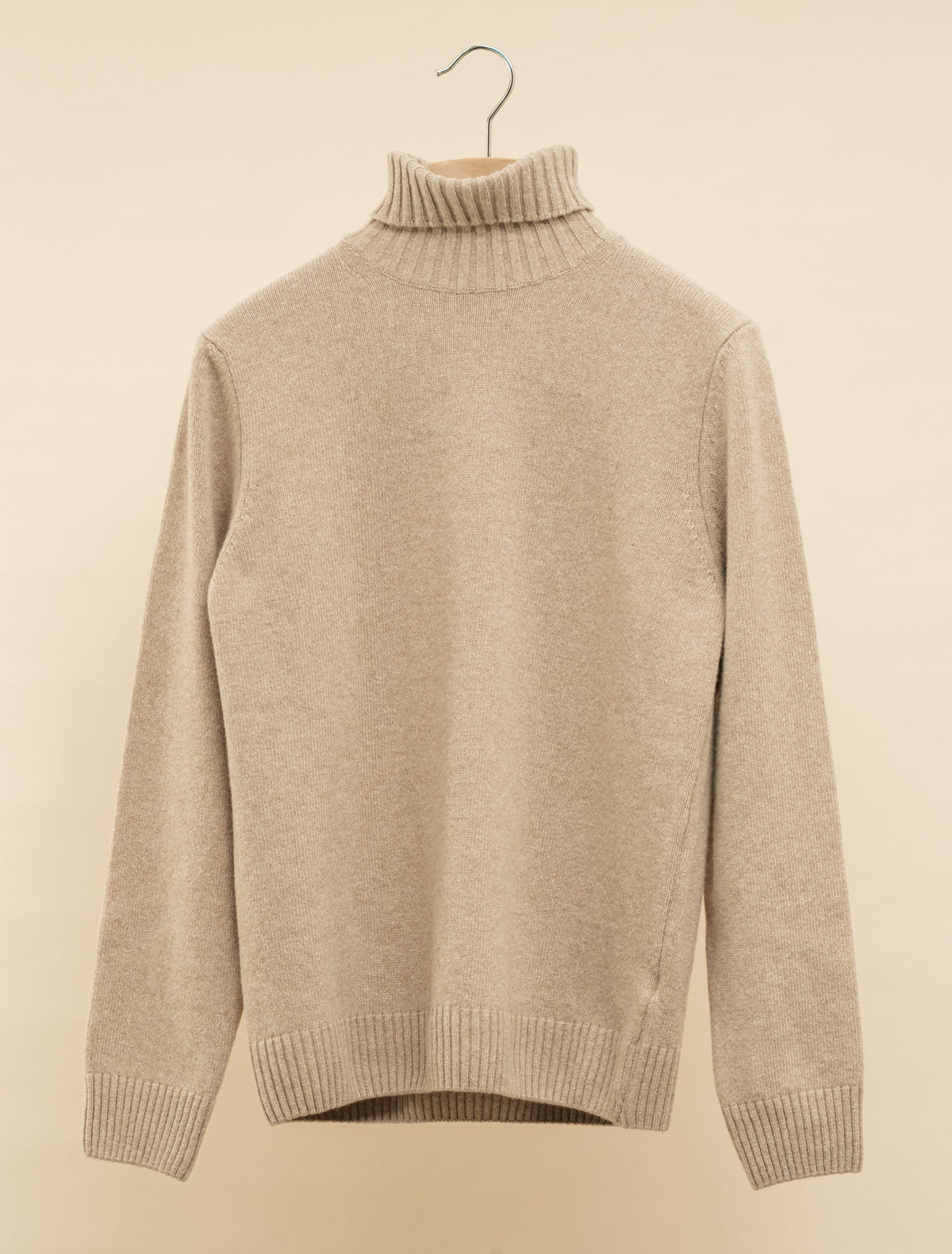 Heavy Knit Wool Cashmere Rollneck Bambu Morgano Knitwear IT 40
