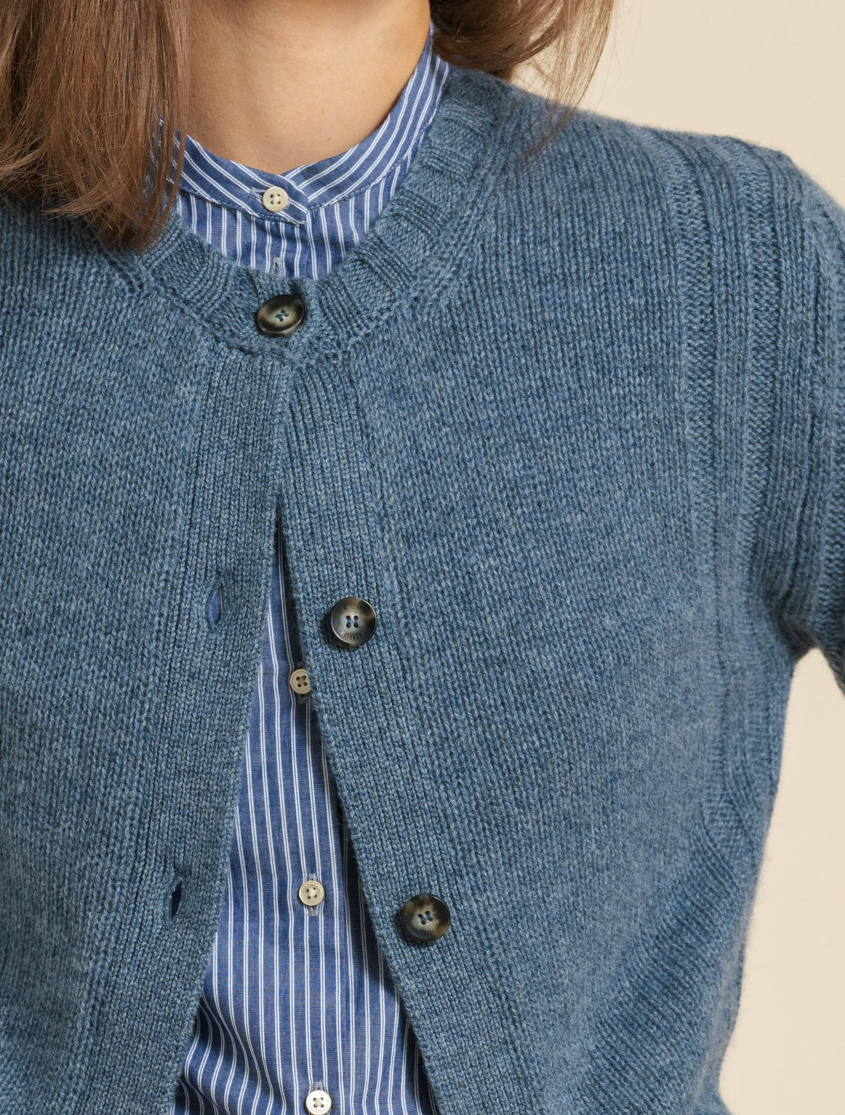 Hector Cashmere Cardigan Jeans Fedeli Knitwear IT 38