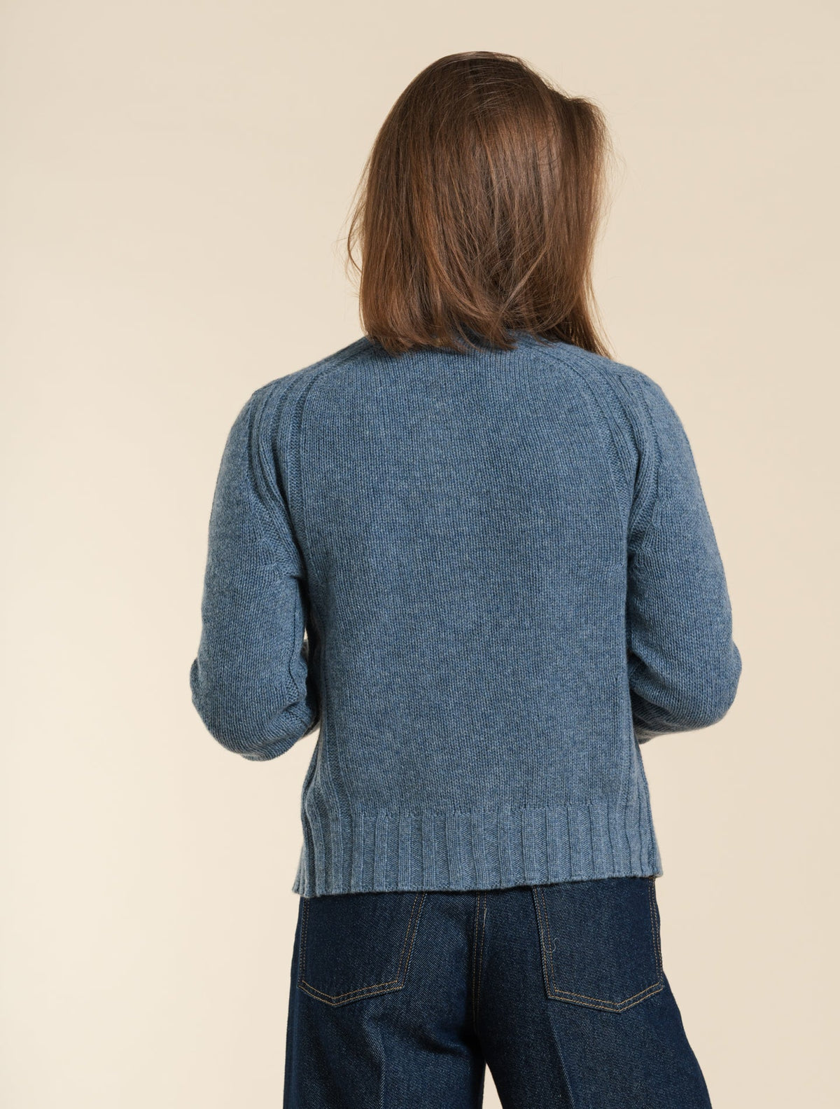 Hector Cashmere Cardigan Jeans Fedeli Knitwear IT 38