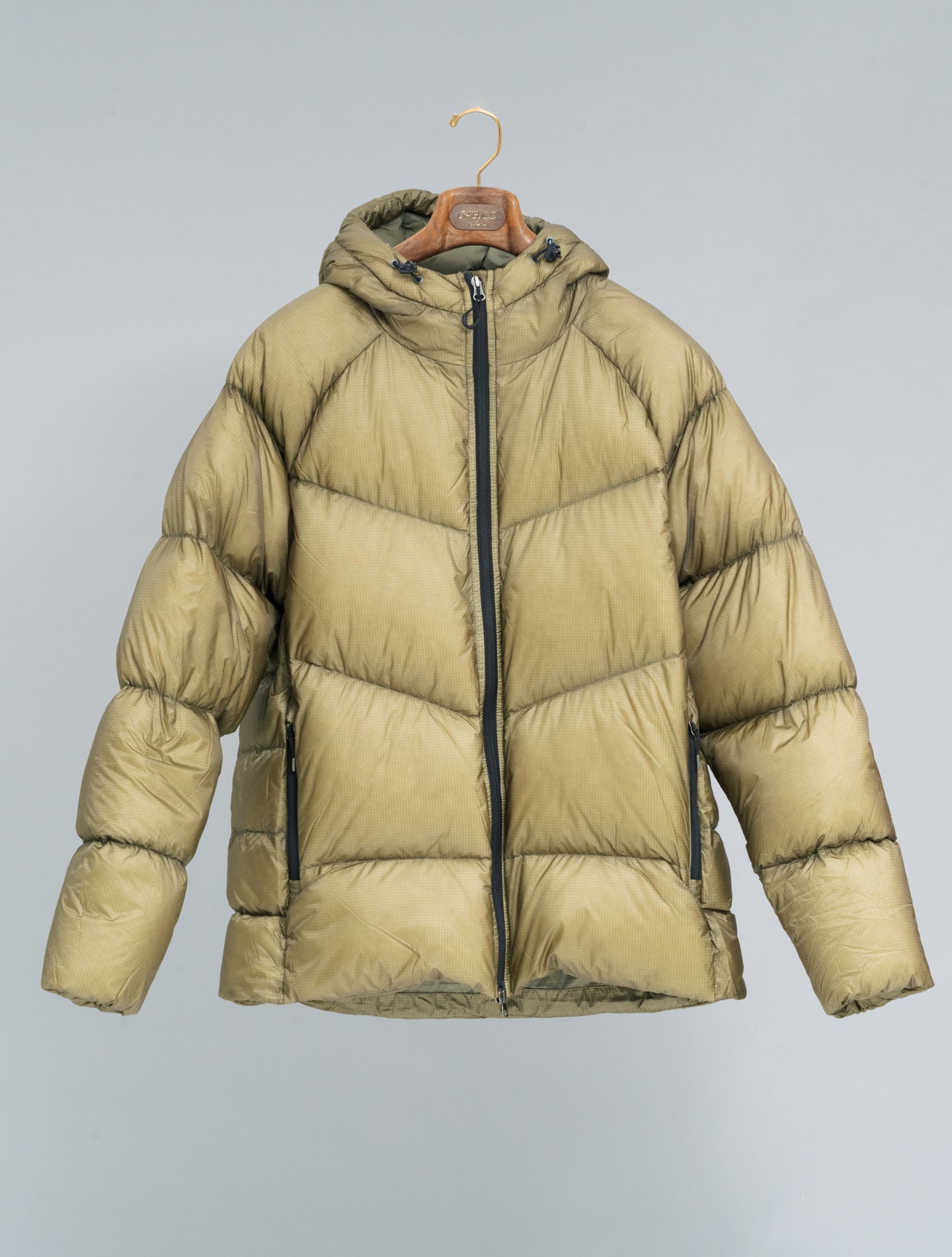 Helium Down Jacket Khaki Pyrenex Outerwear M