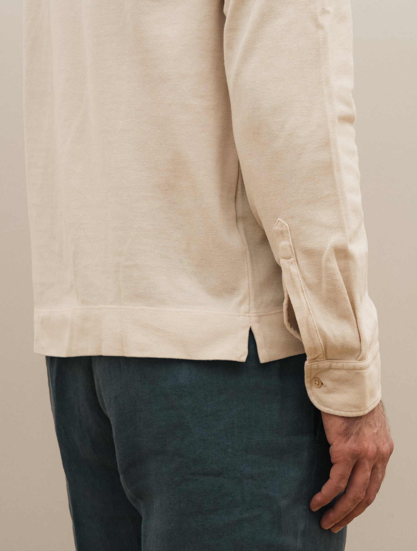 Ischia Cotton Cashmere Pike Polo Shirt Calce Massimo Alba Polo shirts S