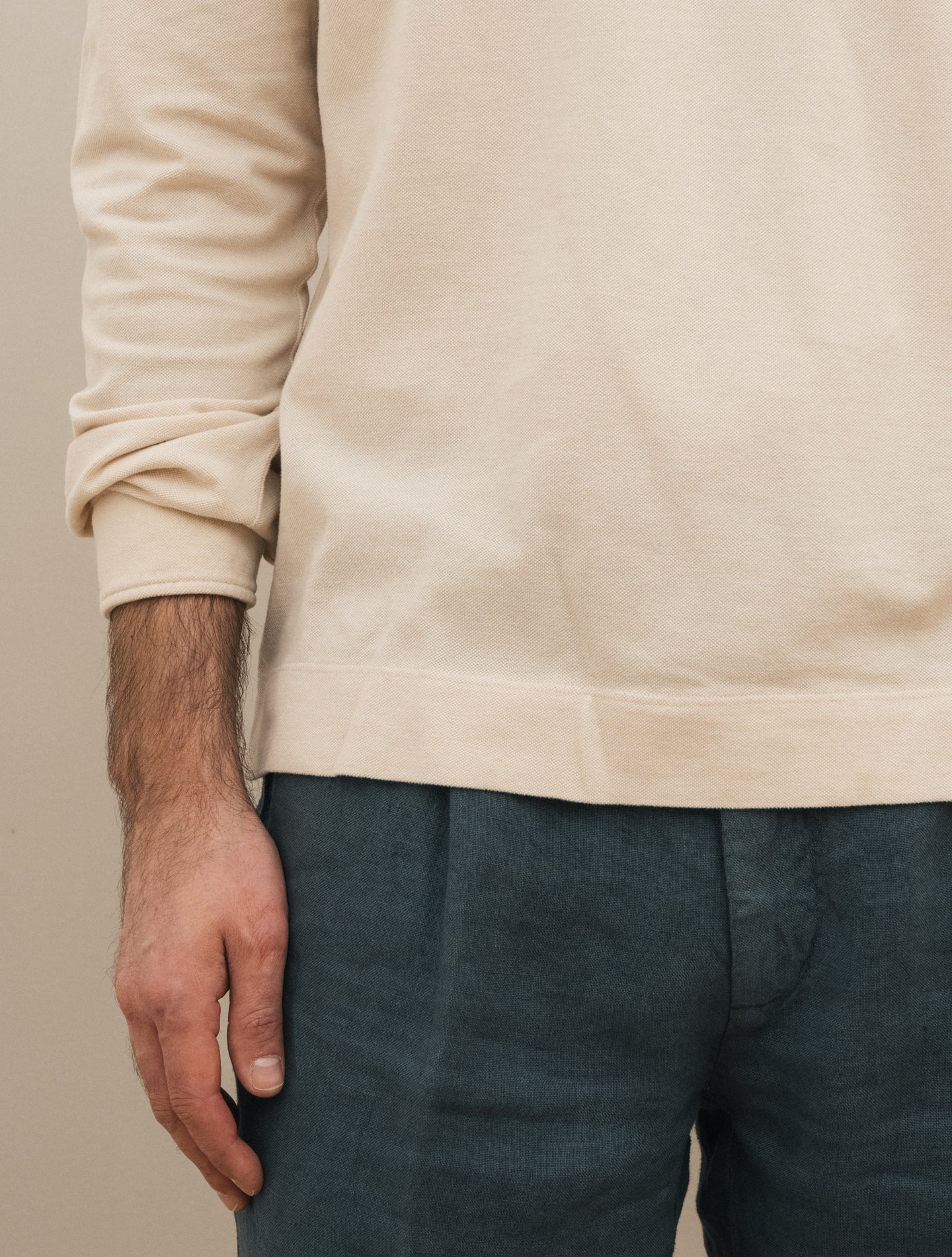 Ischia Cotton Cashmere Pike Polo Shirt Calce Massimo Alba Polo shirts S