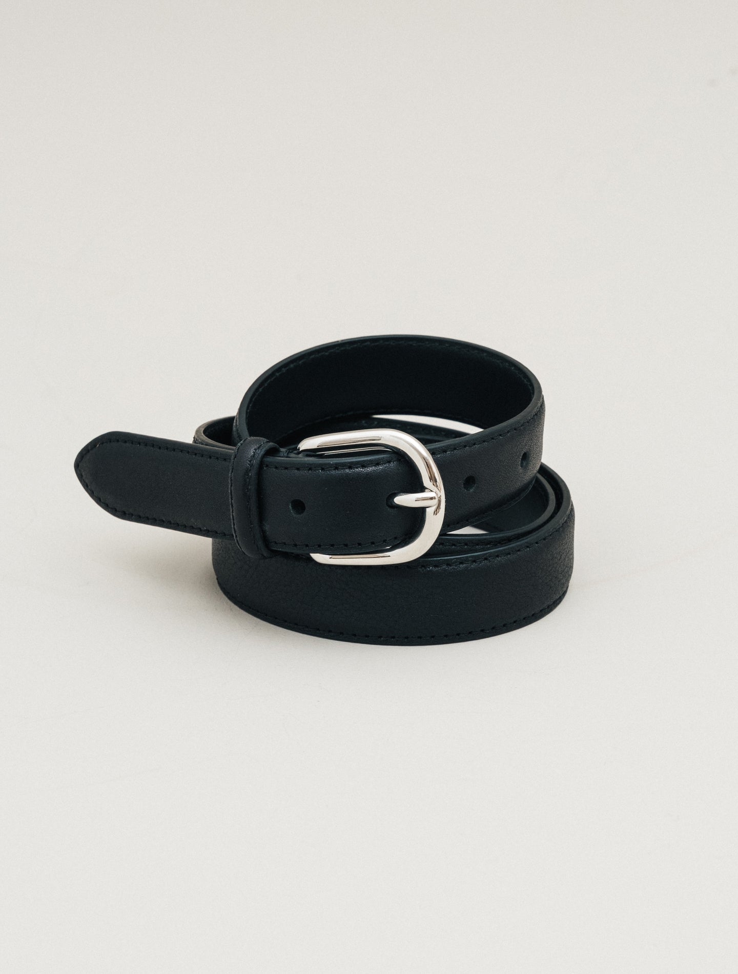 Leather Belt Black Anderson's Belts 80