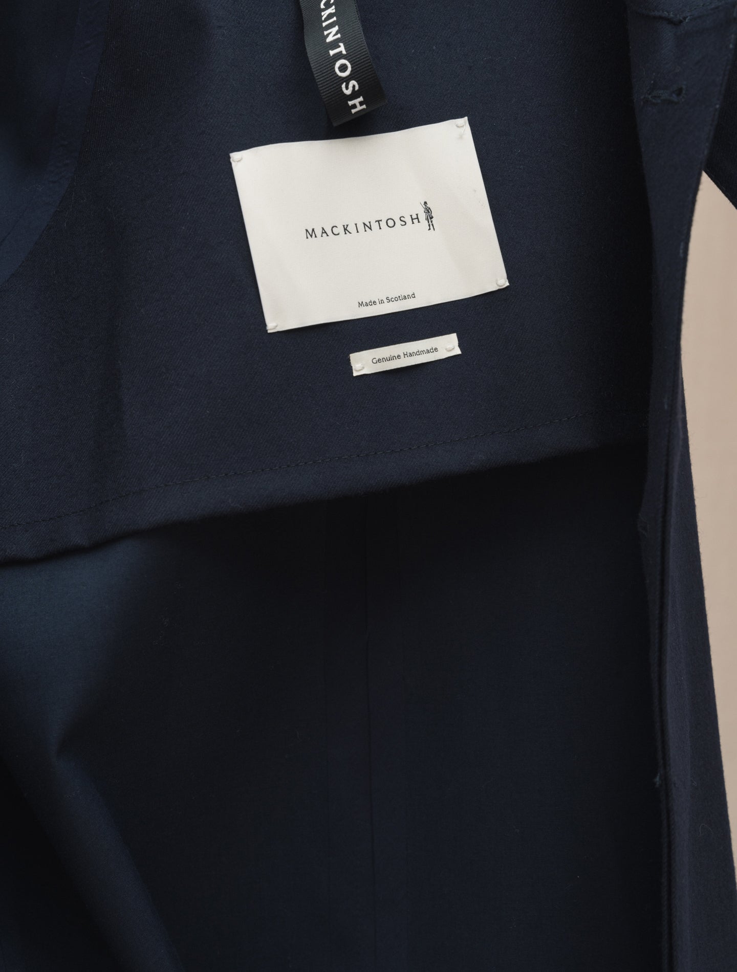 Limited Edition Selwyn Bonded Wool - Gabucci 30 Navy Mackintosh Outerwear 36/S