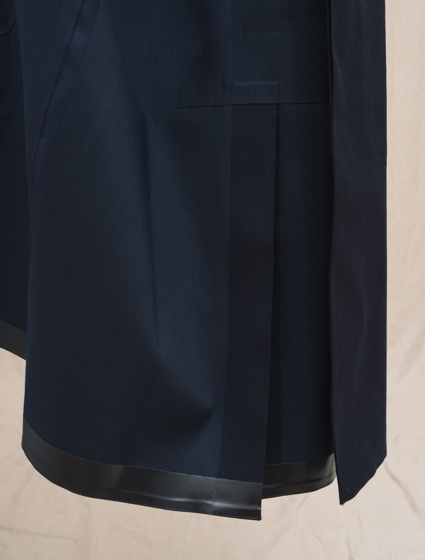 Limited Edition Selwyn Bonded Wool - Gabucci 30 Navy Mackintosh Outerwear 36/S