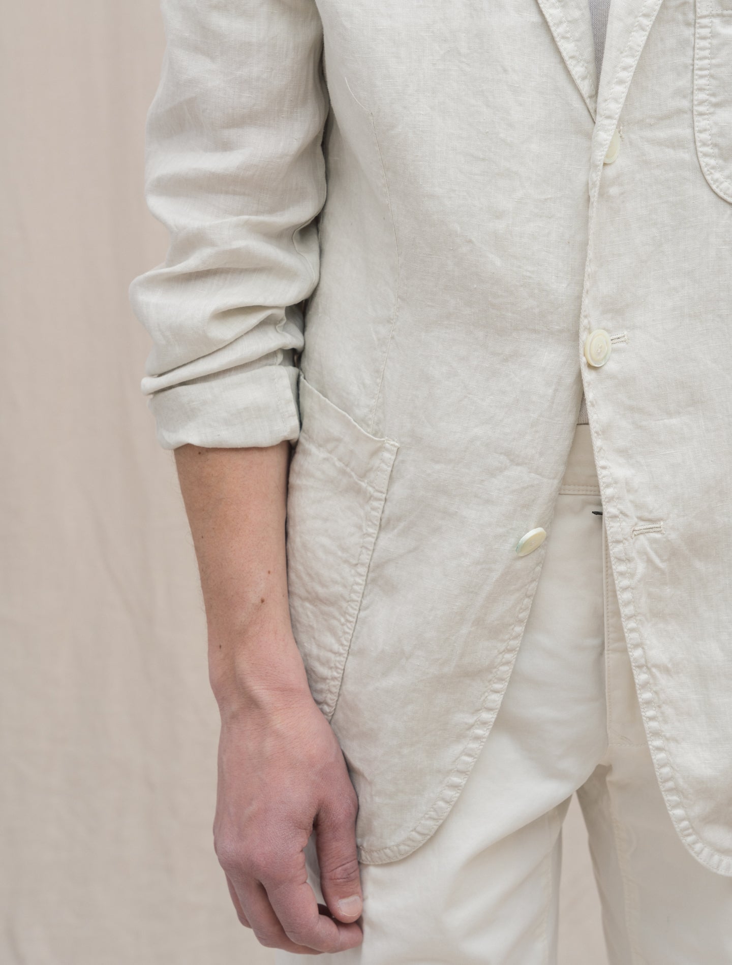 Linen Samuraki Jacket Calce Aspesi Jackets S
