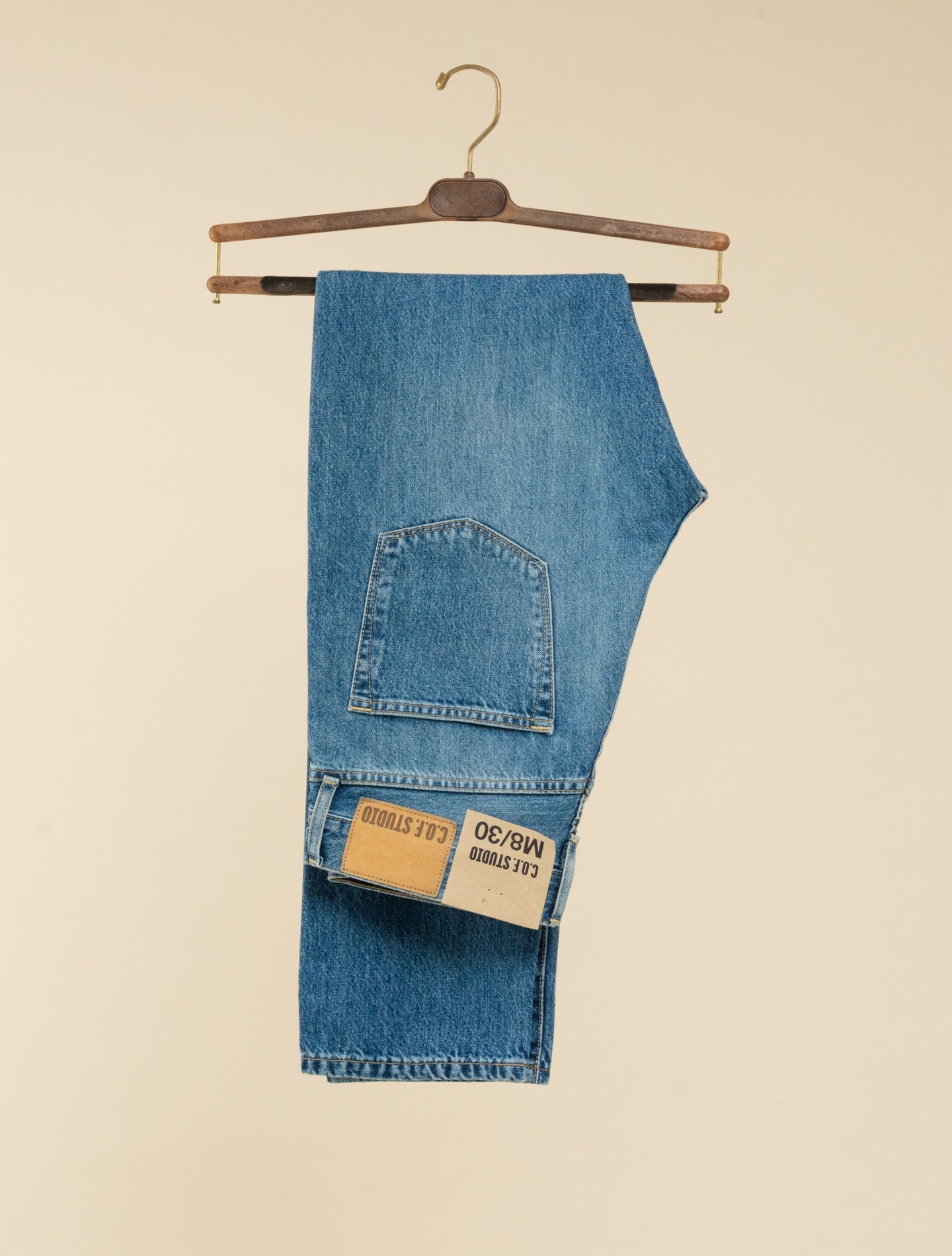 M8 Light Denim Jeans Authentic Aged C.O.F. Jeans 30