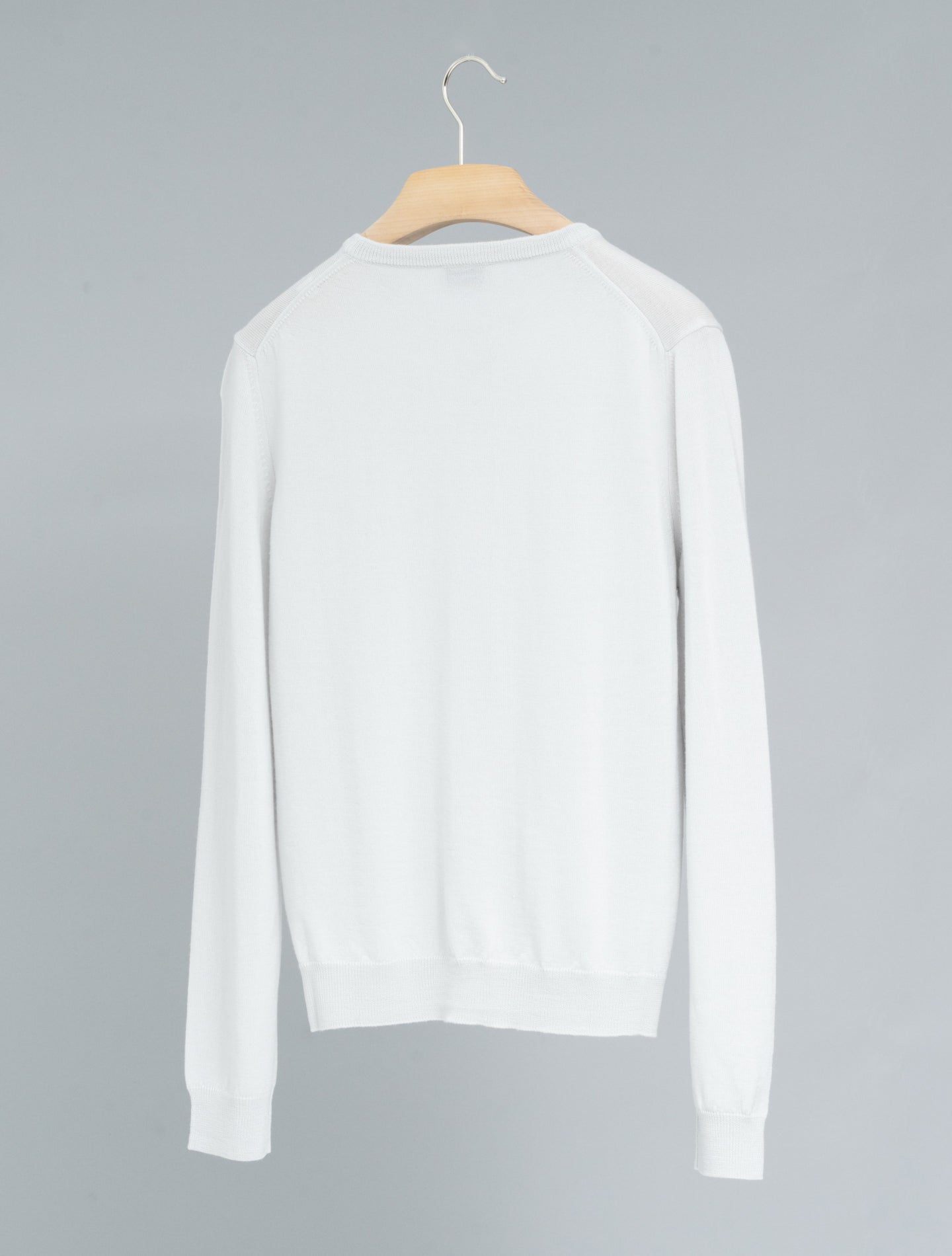 Merino Wool Cardigan Ice Morgano Knitwear IT 40