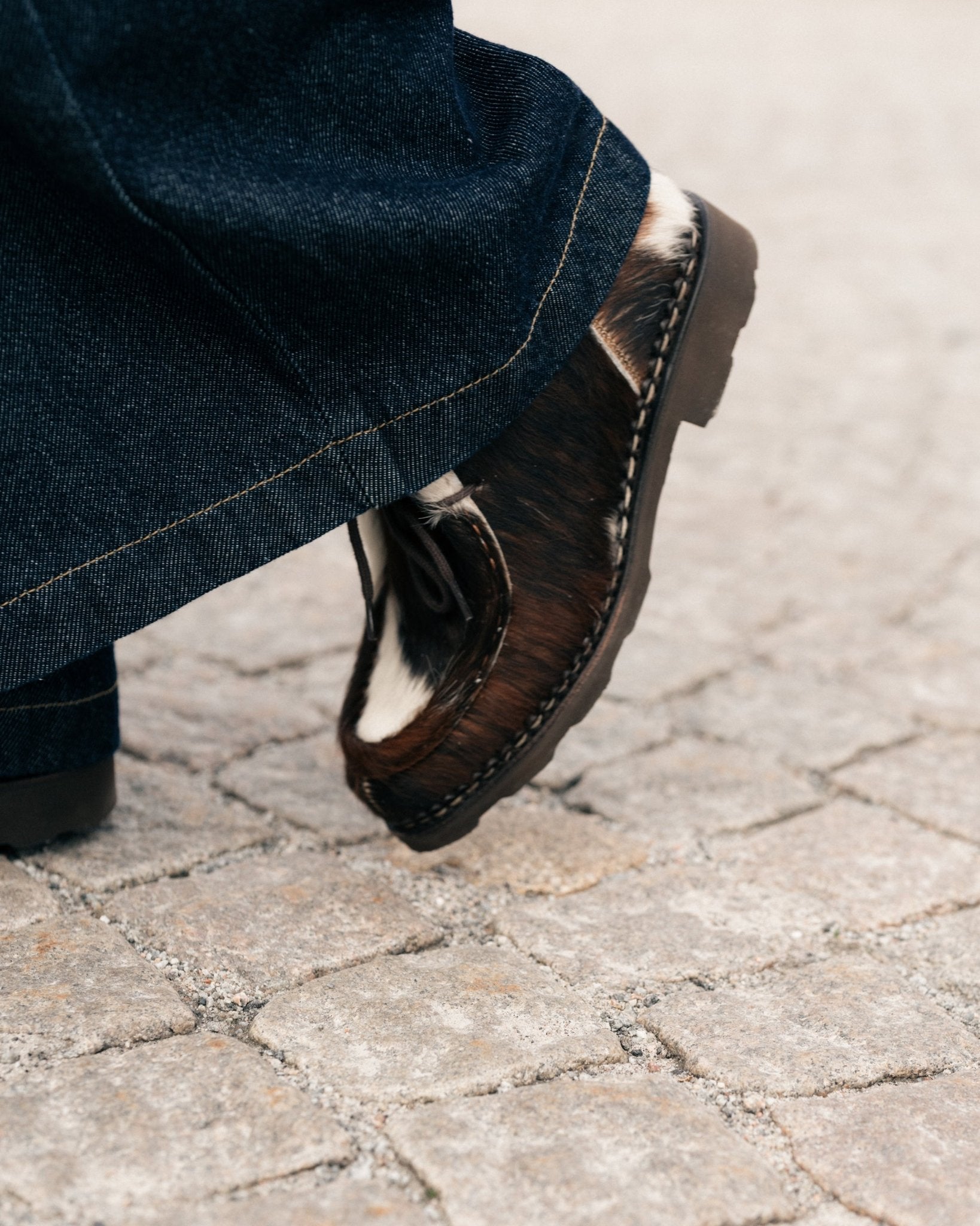 Michael/Griff MARRON - POILS VACHE Paraboot Boots 4/37