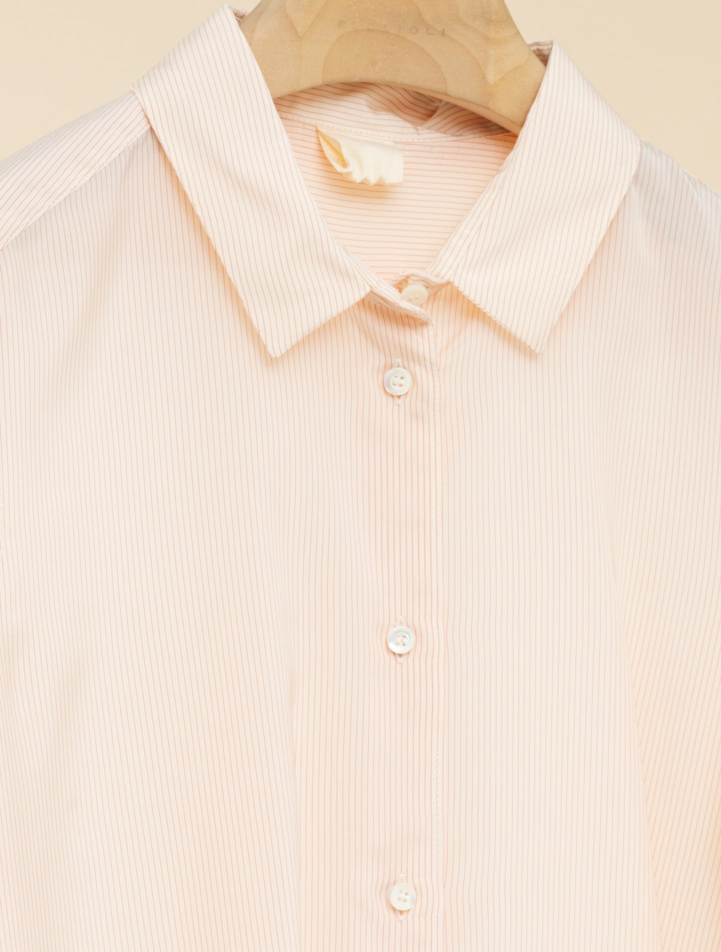 Micro Striped Silk Shirt - AA Capsule Collection Light Pink Aspesi Shirts IT 40