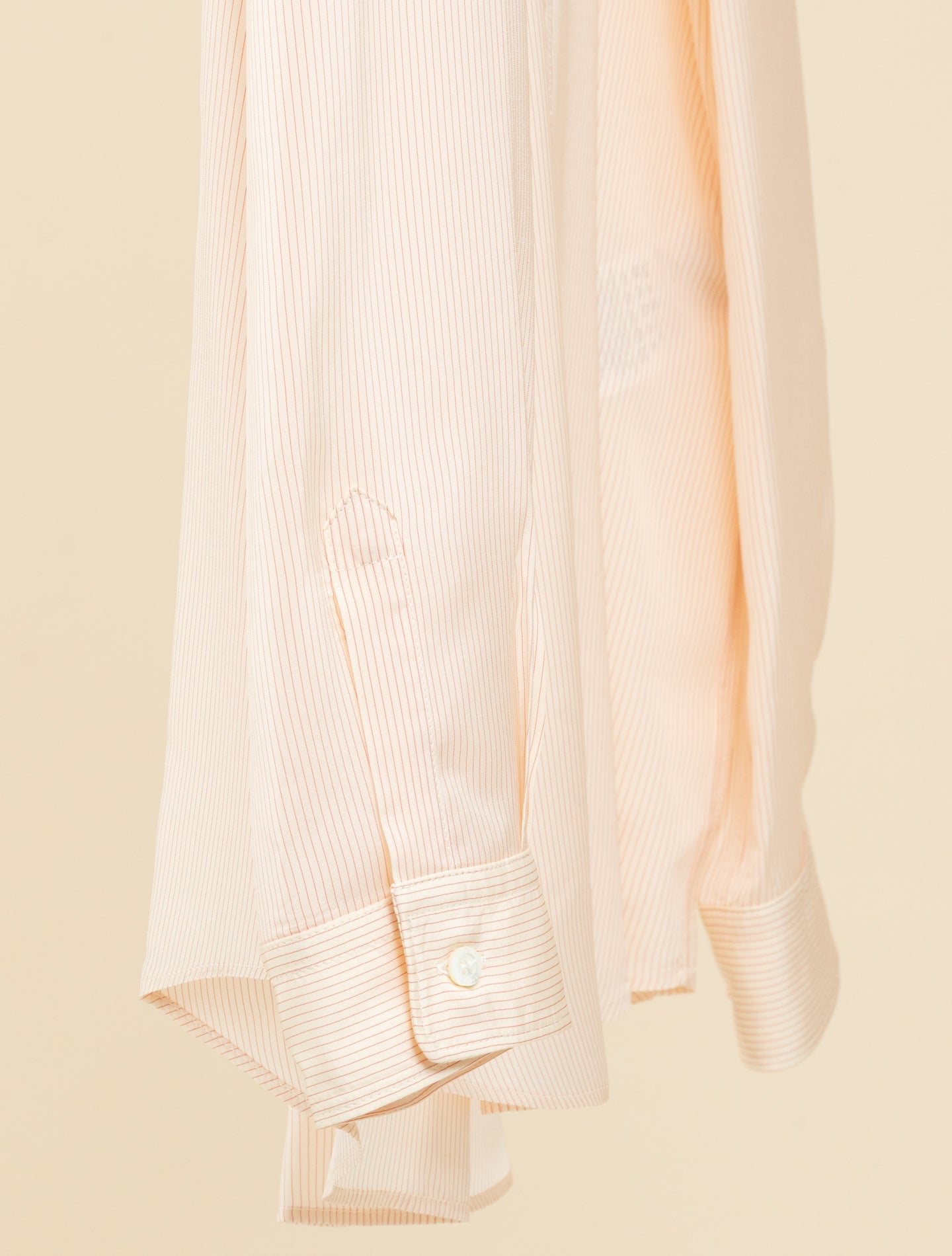 Micro Striped Silk Shirt - AA Capsule Collection Light Pink Aspesi Shirts IT 40