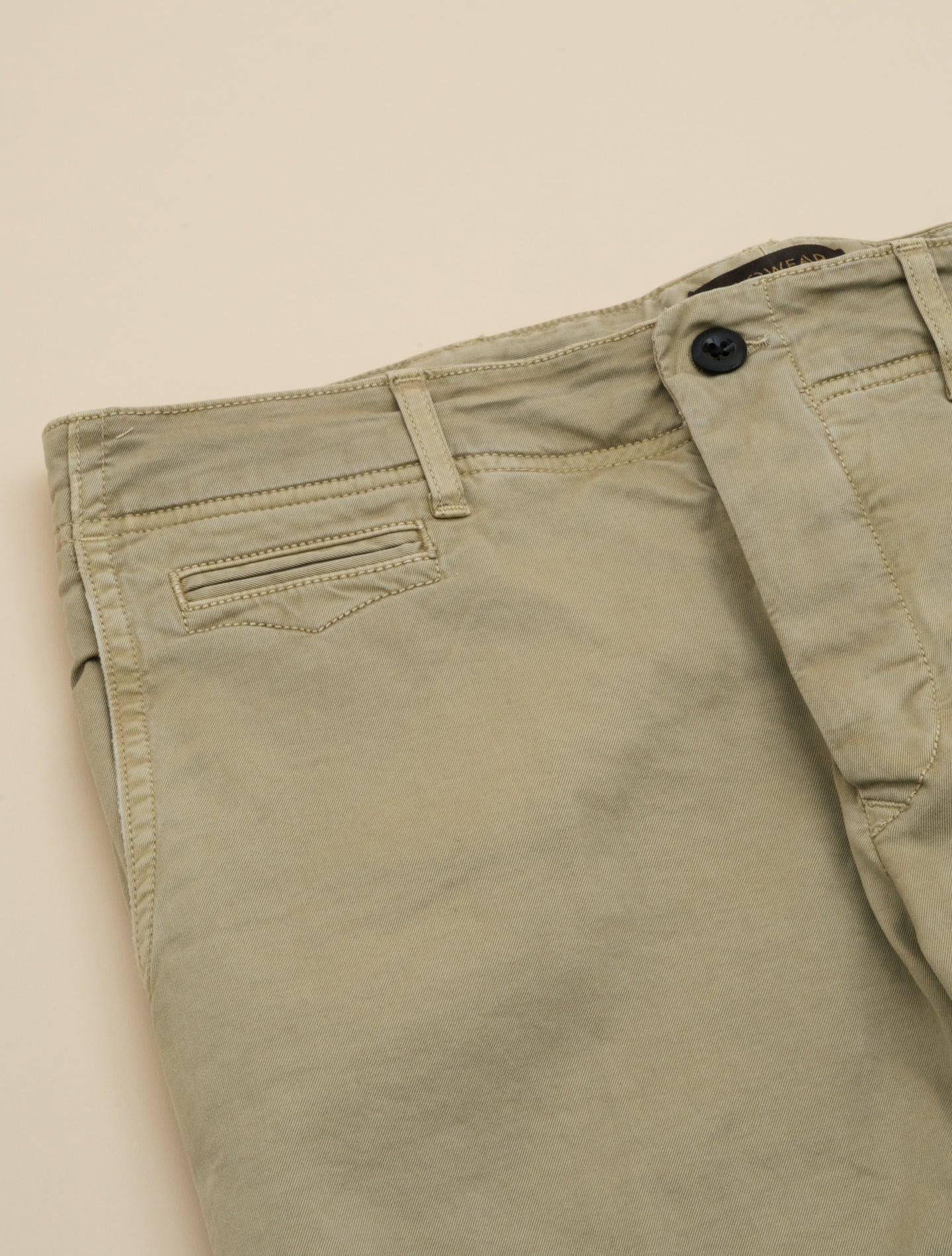 Military Cotton Twill Regular fit Slacks Beige Incotex Trousers 30