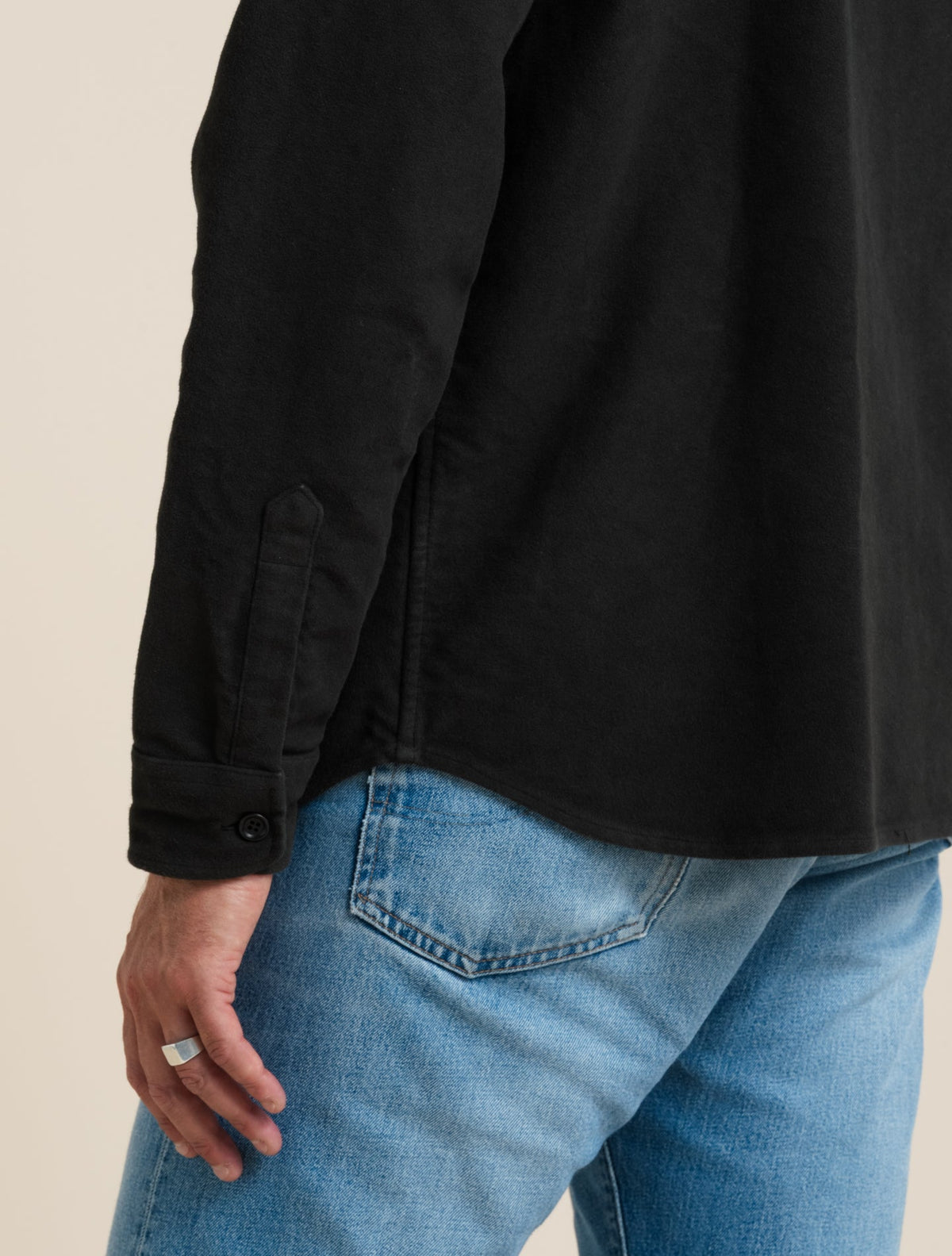 Moleskin Utility Shirt Brown Aspesi Overshirts M
