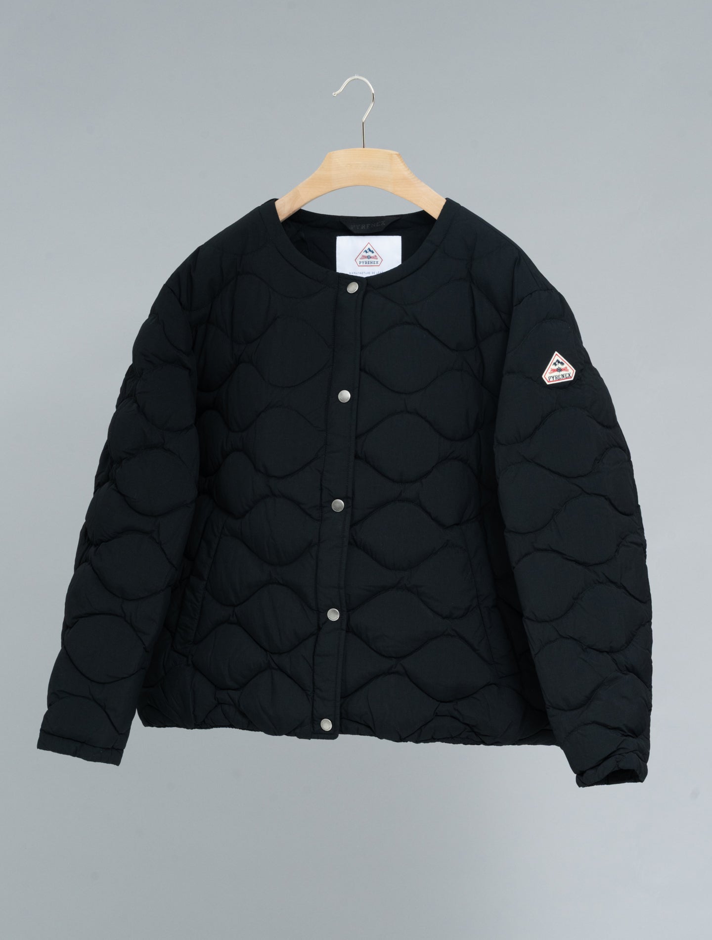 Nacre Lightweight Down Jacket Black Pyrenex Outerwear FR 34