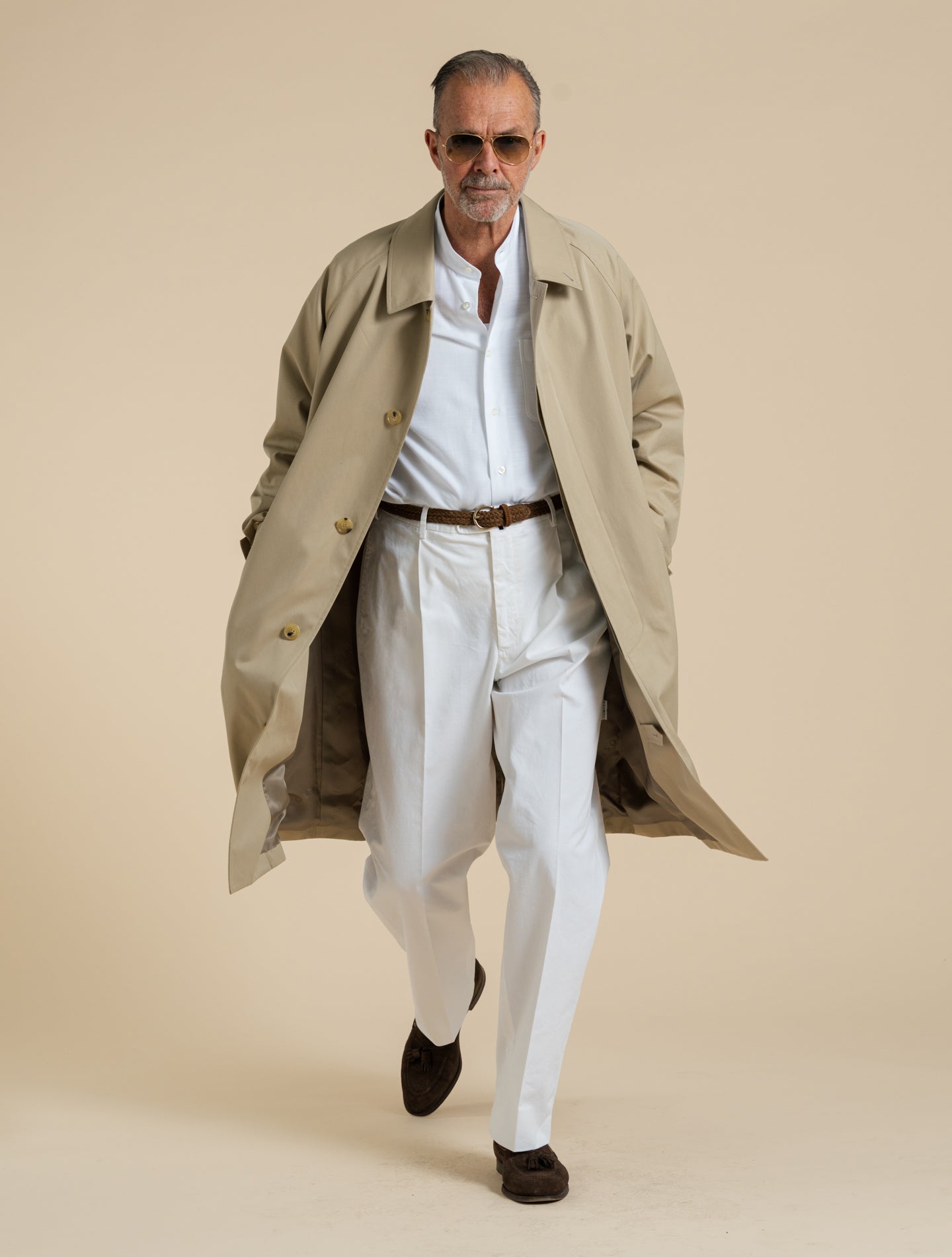 New Balfield Cotton Raglan Coat Honey Mackintosh Outerwear 38/M