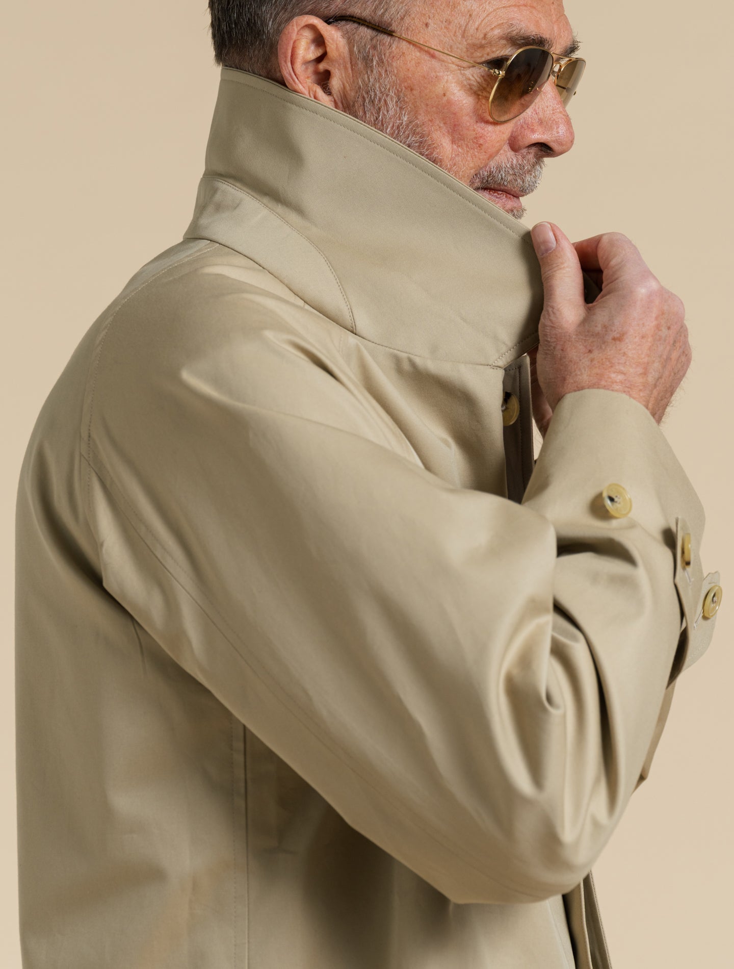 New Balfield Cotton Raglan Coat Honey Mackintosh Outerwear 38/M