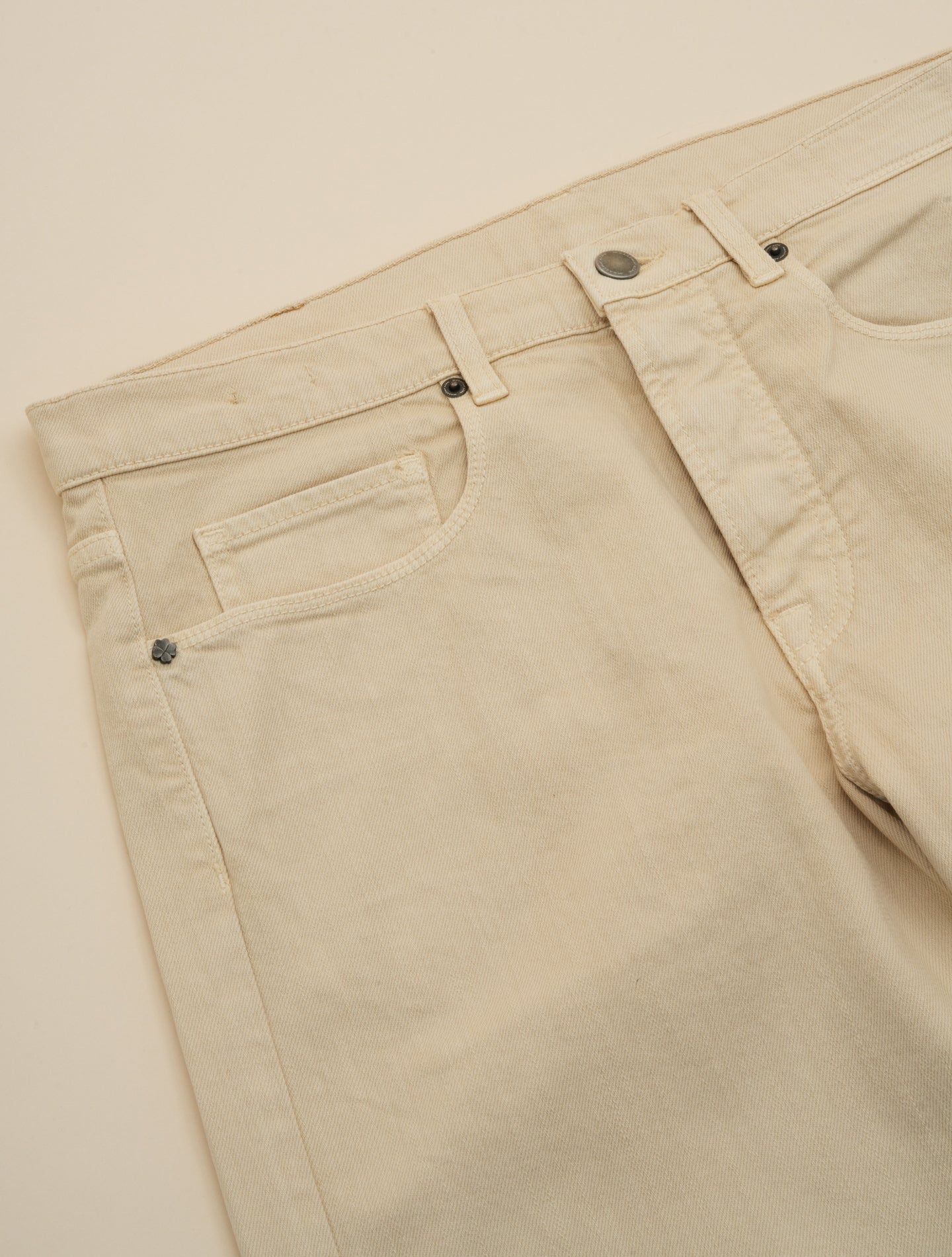 Oceano Cotton Trousers Beige Massimo Alba Trousers 31