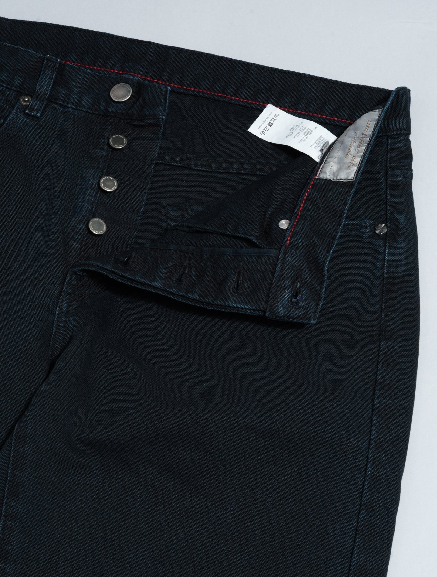 Oceano Cotton Trousers Navy Massimo Alba Trousers 31