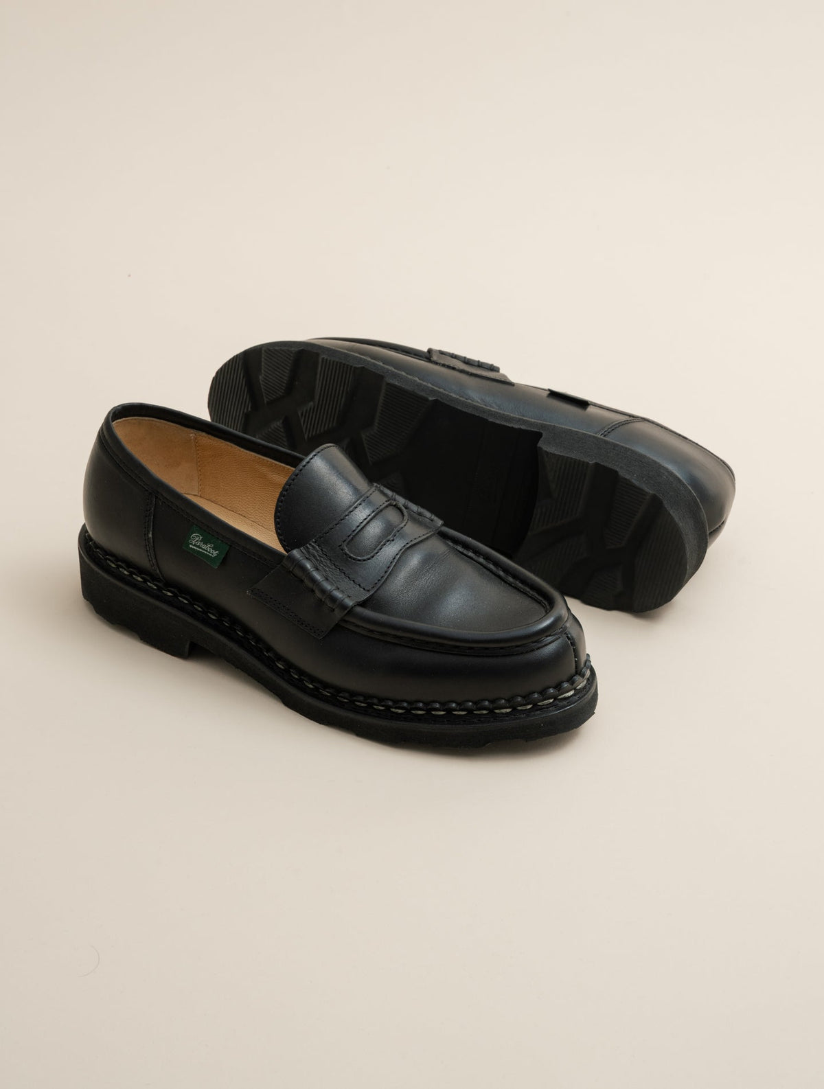 ORSAY/GRIFF NOIRE-LIS NOIR Paraboot Loafers 6