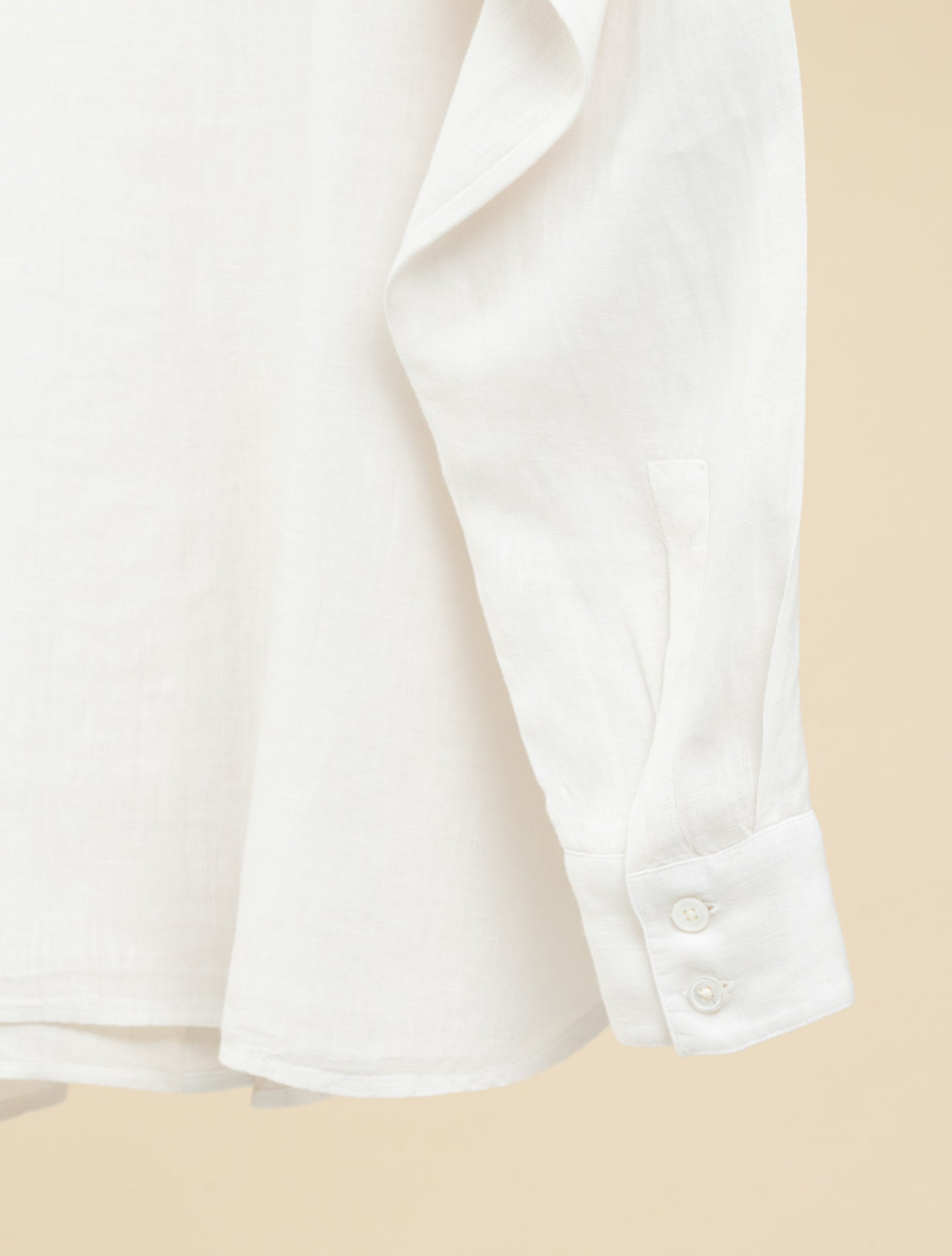 Palmaria Linen Shirt Sand Fedeli Shirts IT 38